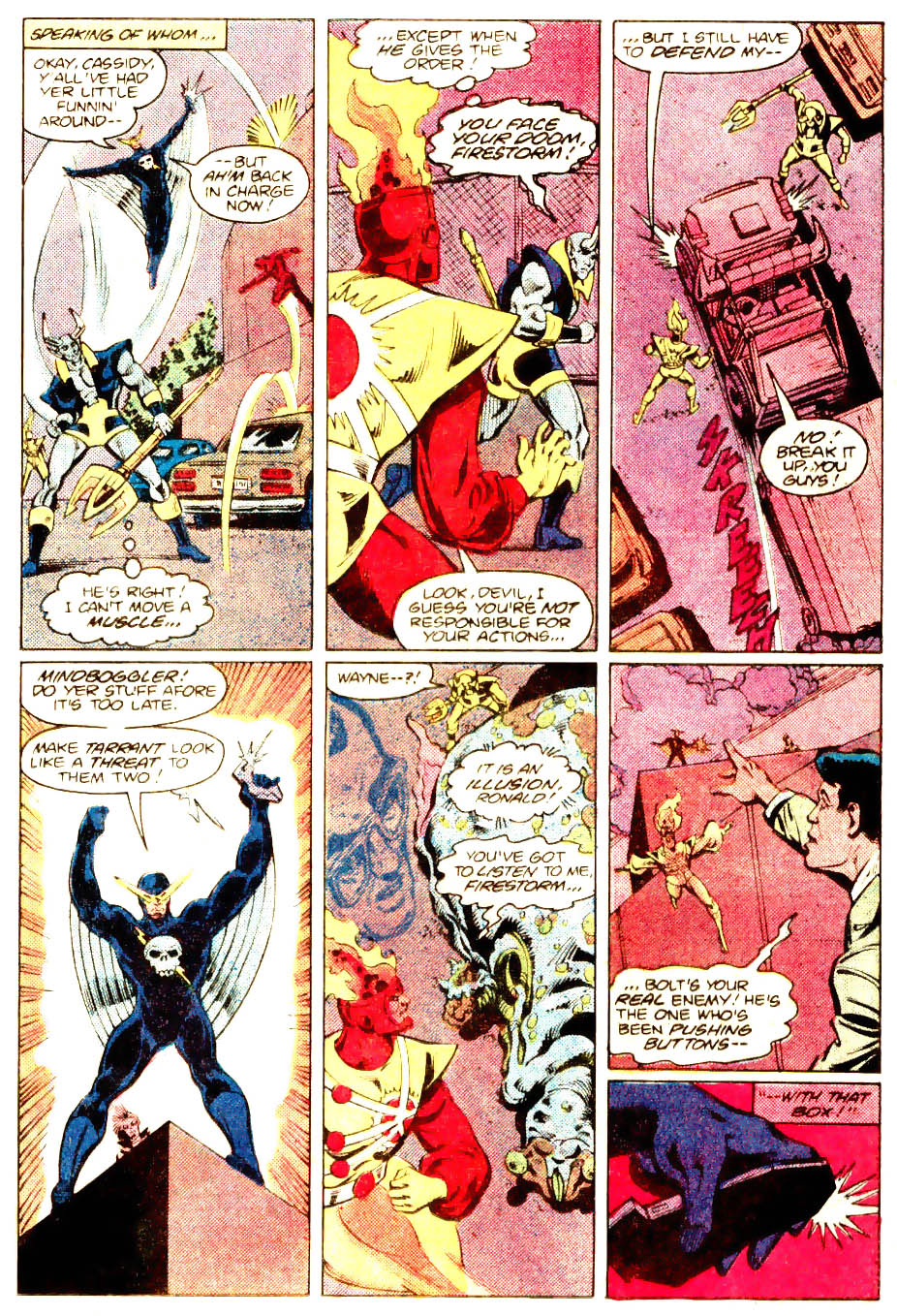 Read online Blue Devil comic -  Issue #23 - 18