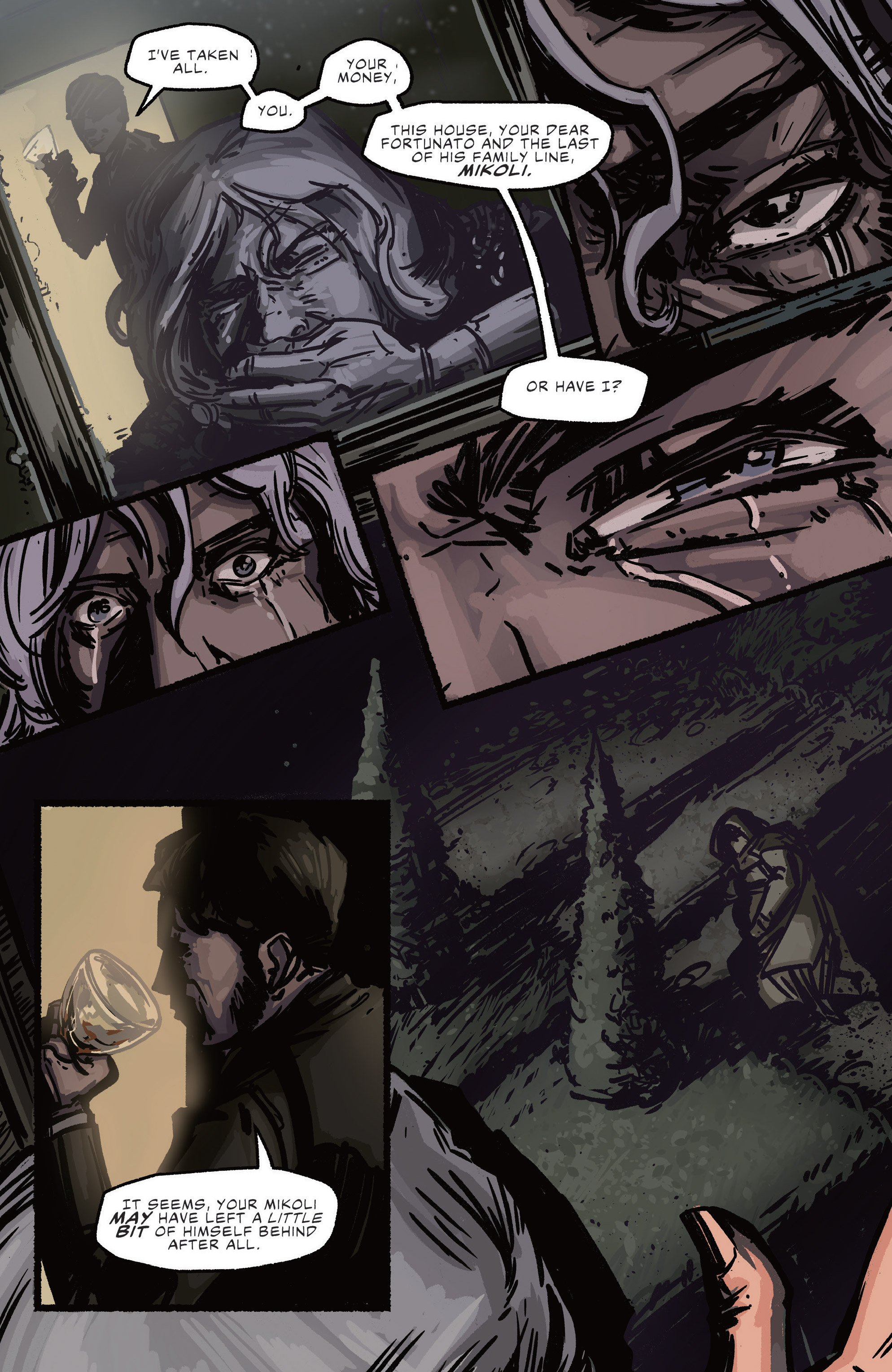 Read online The House of Montresor comic -  Issue #4 - 7