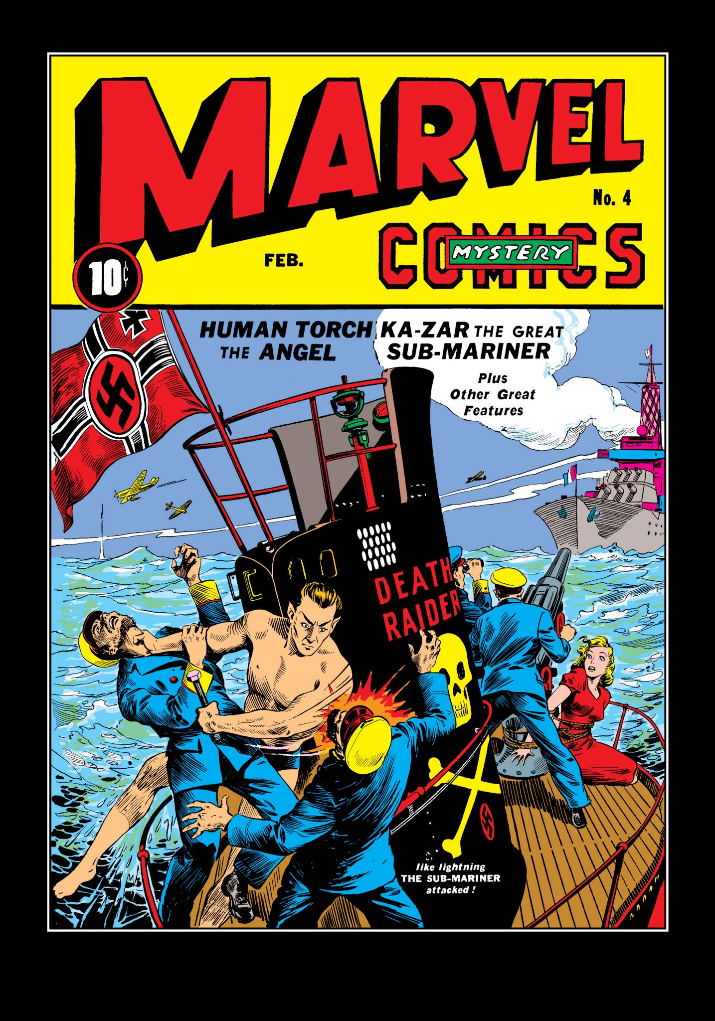 Read online Marvel Masterworks: Golden Age Marvel Comics comic -  Issue # TPB 1 (Part 3) - 6