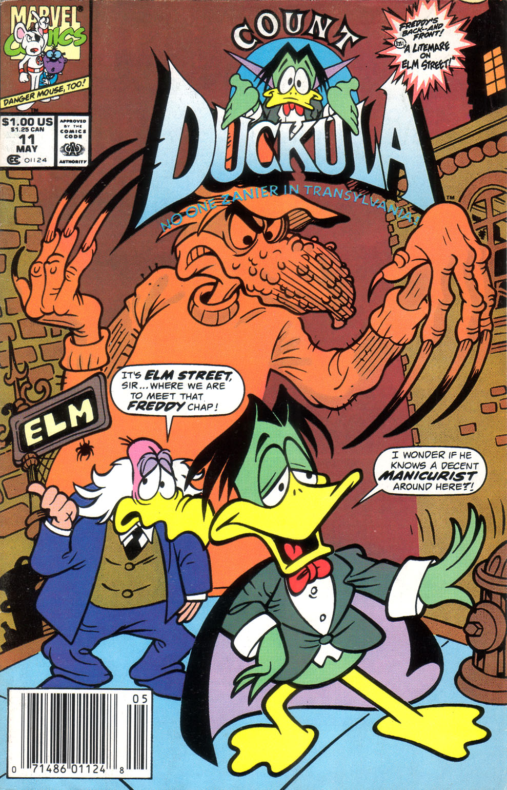 Read online Count Duckula comic -  Issue #11 - 1