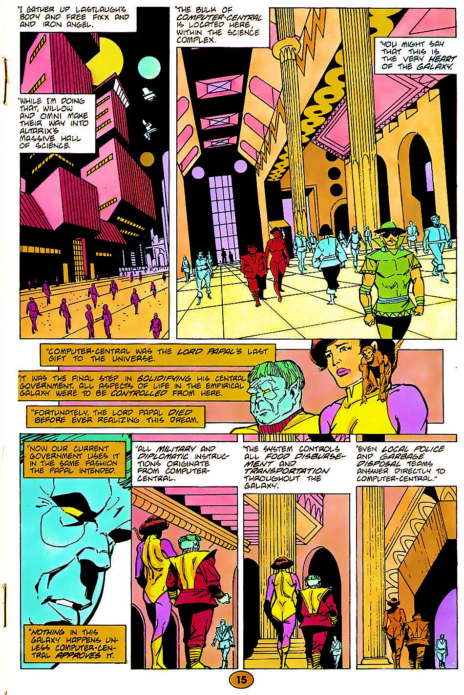 Read online Dreadstar comic -  Issue #37 - 17