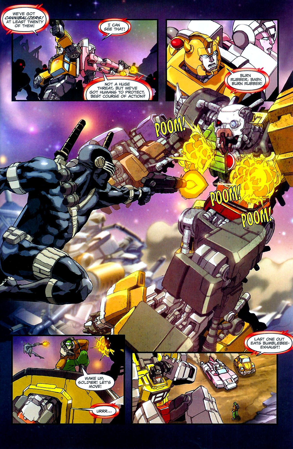 Read online G.I. Joe vs. The Transformers III: The Art of War comic -  Issue #3 - 11