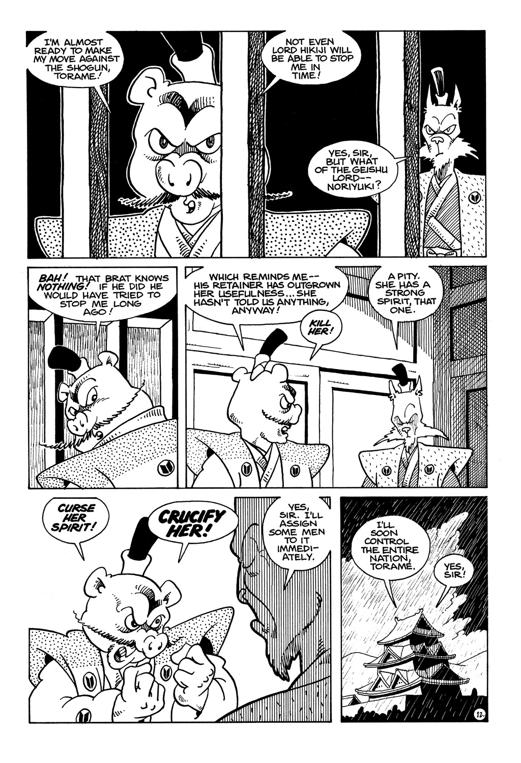 Read online Usagi Yojimbo (1987) comic -  Issue #15 - 14