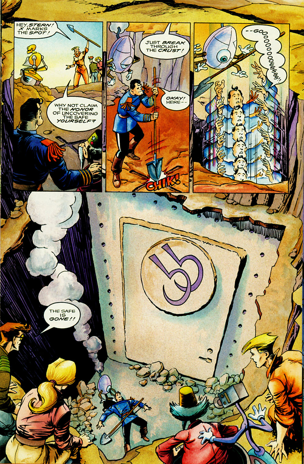 Read online Captain Sternn: Running Out of Time comic -  Issue #2 - 13