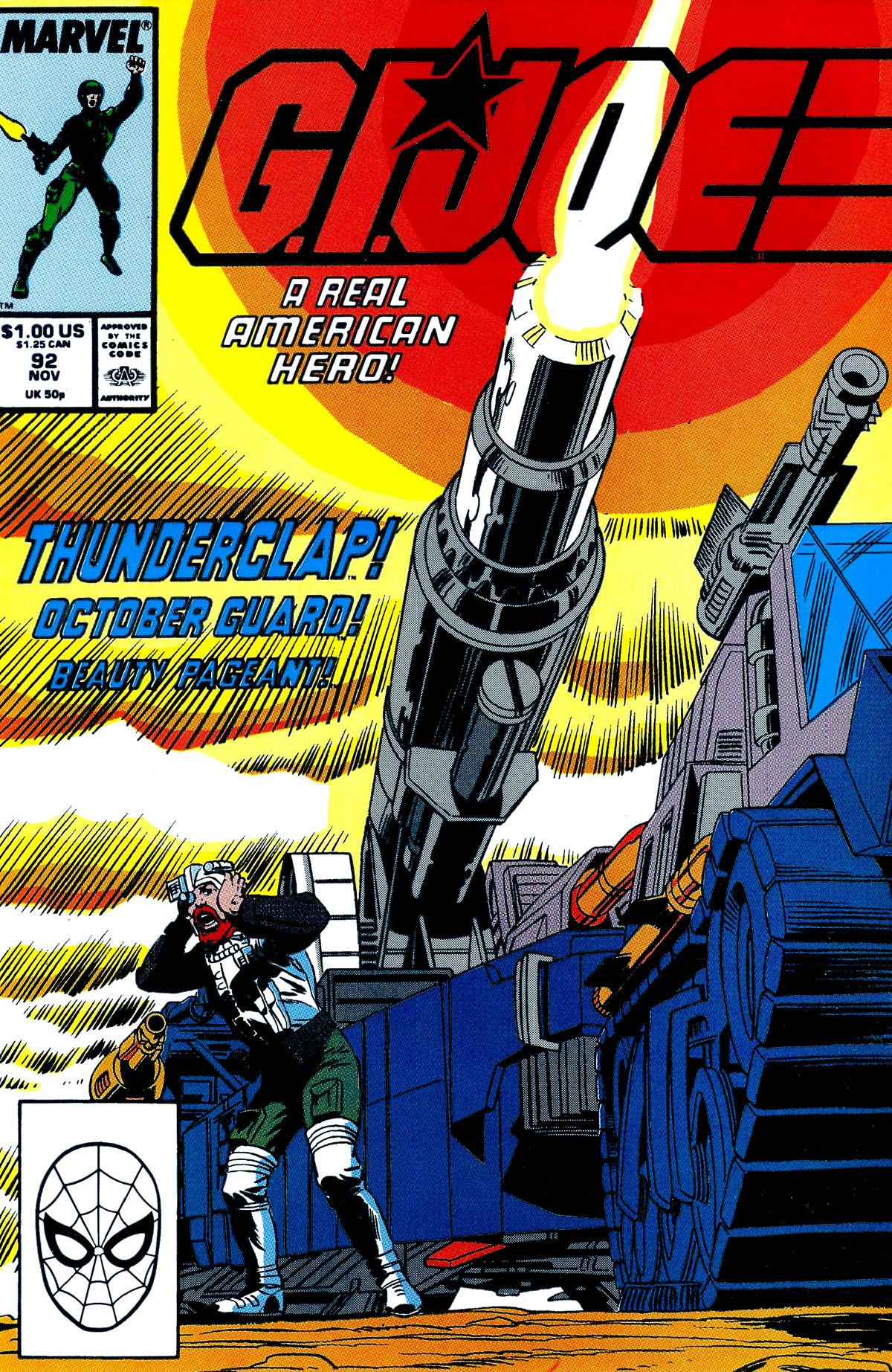 Read online G.I. Joe: A Real American Hero comic -  Issue #92 - 1
