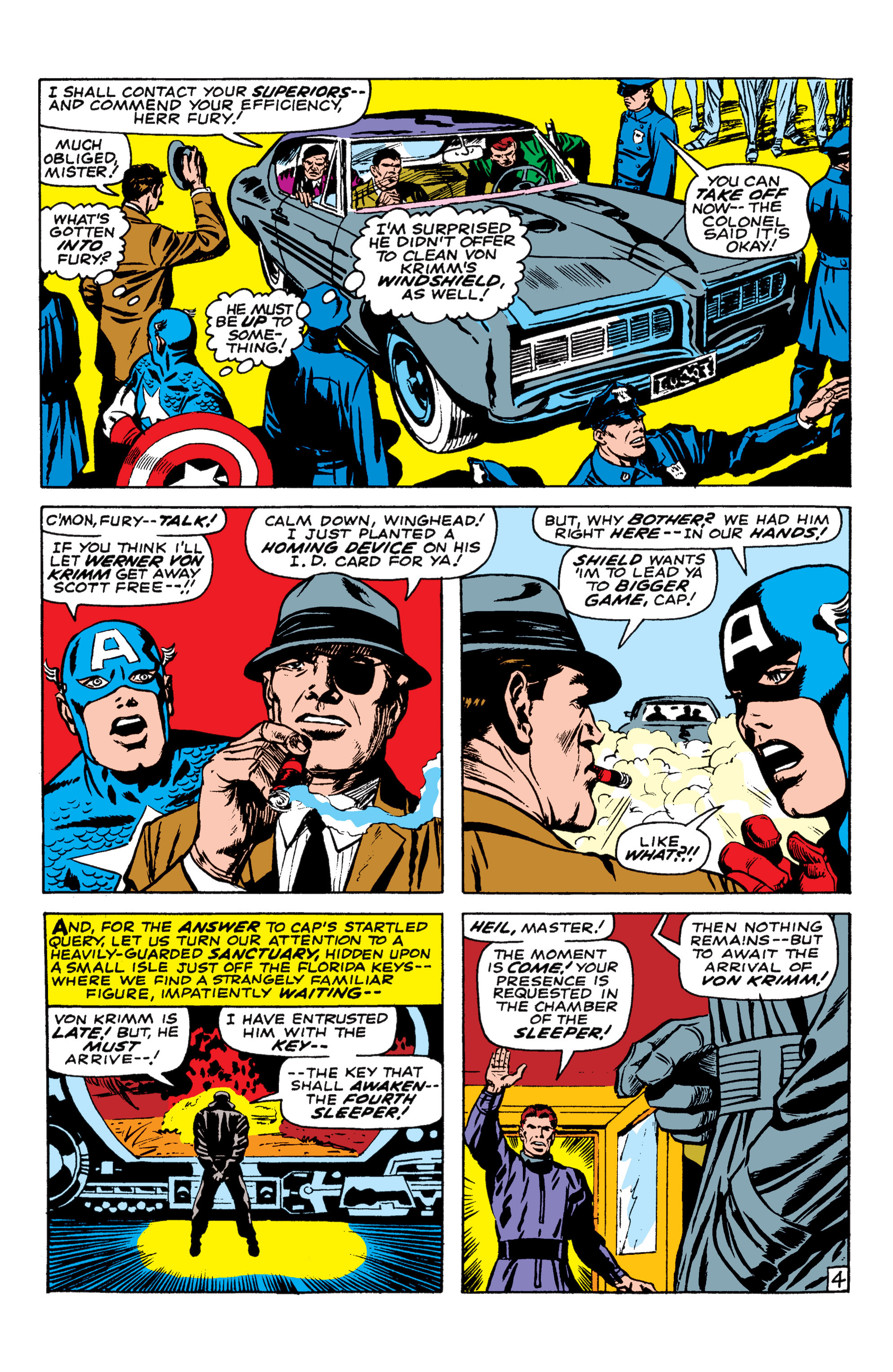 Read online Marvel Masterworks: Captain America comic -  Issue # TPB 3 (Part 1) - 10