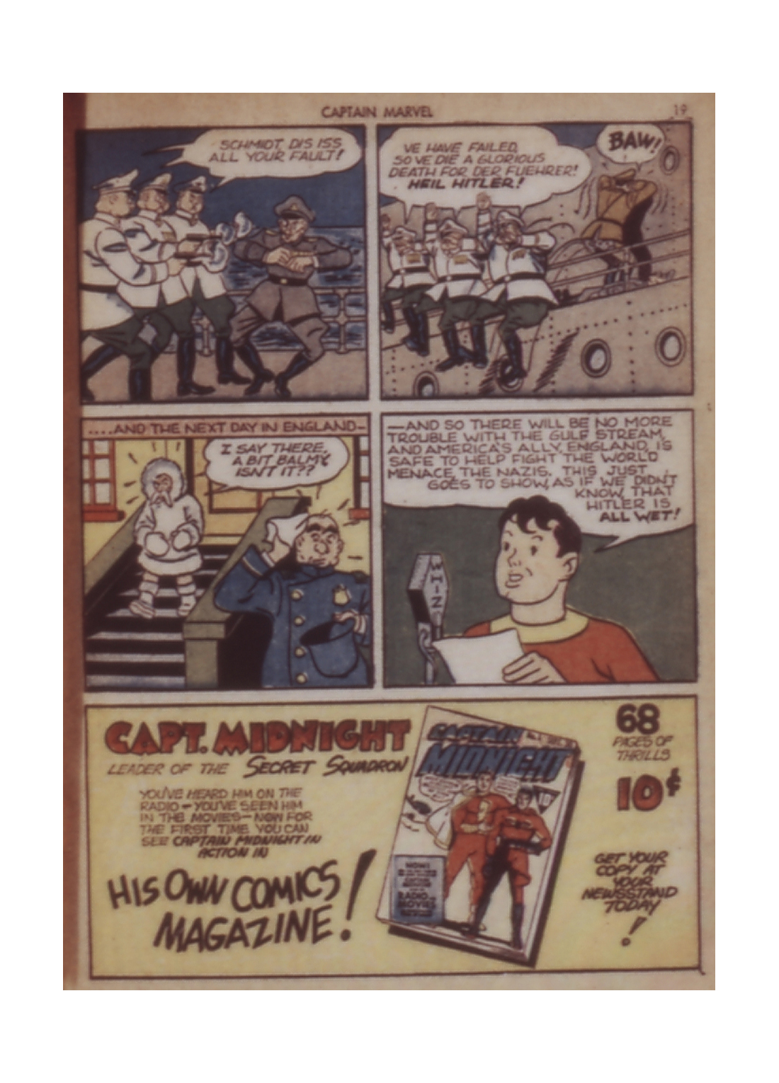 Read online Captain Marvel Adventures comic -  Issue #15 - 20