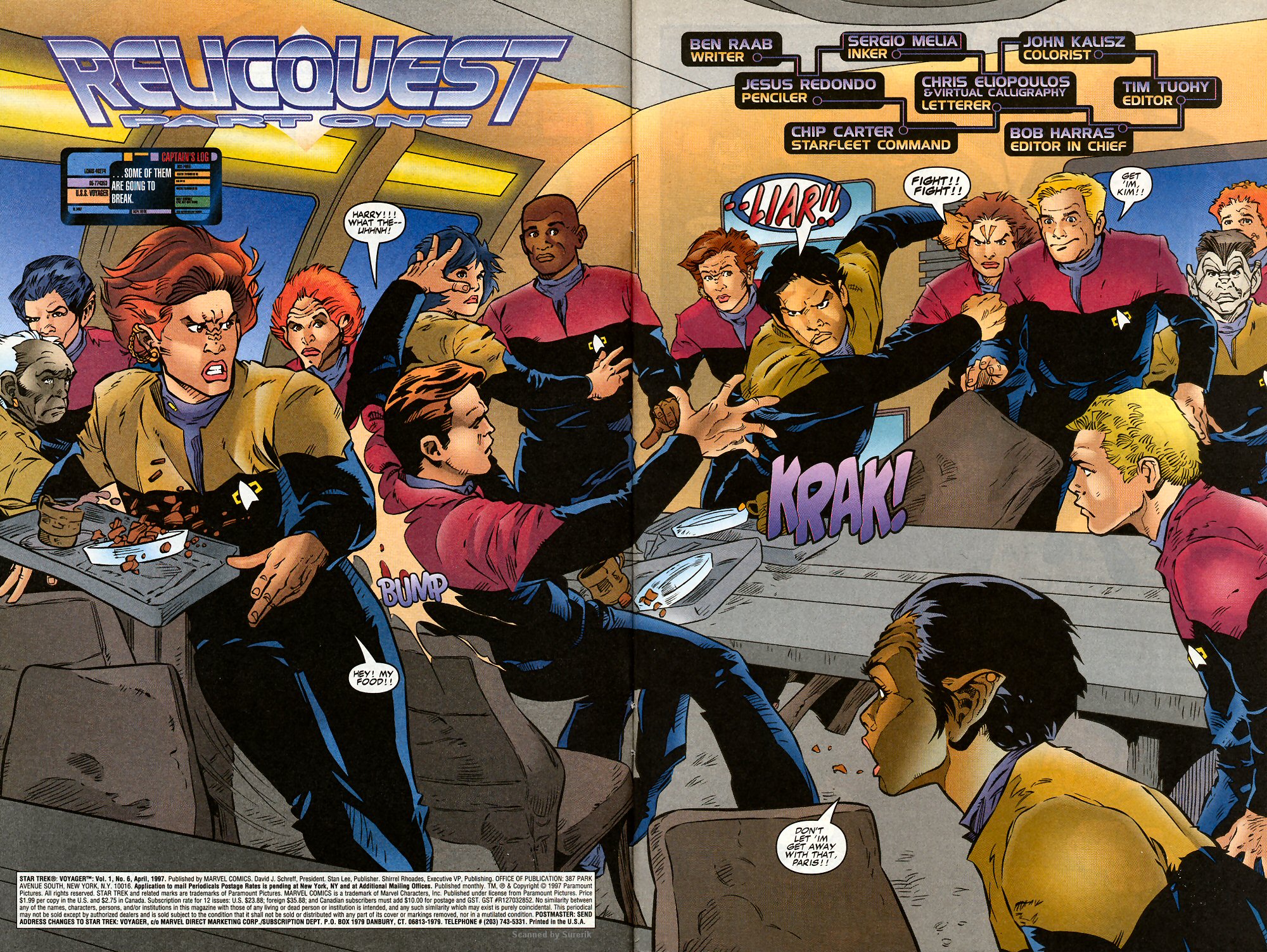 Read online Star Trek: Voyager comic -  Issue #6 - 3