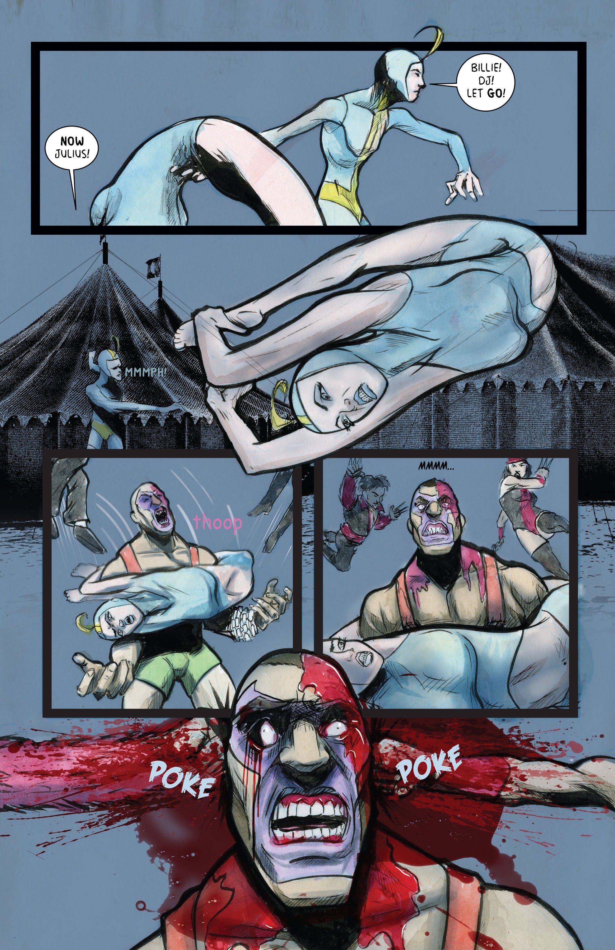 Read online Made Up: Zombie Clown Circus comic -  Issue # Full - 44