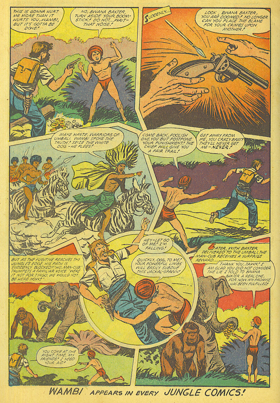 Read online Jungle Comics comic -  Issue #114 - 34