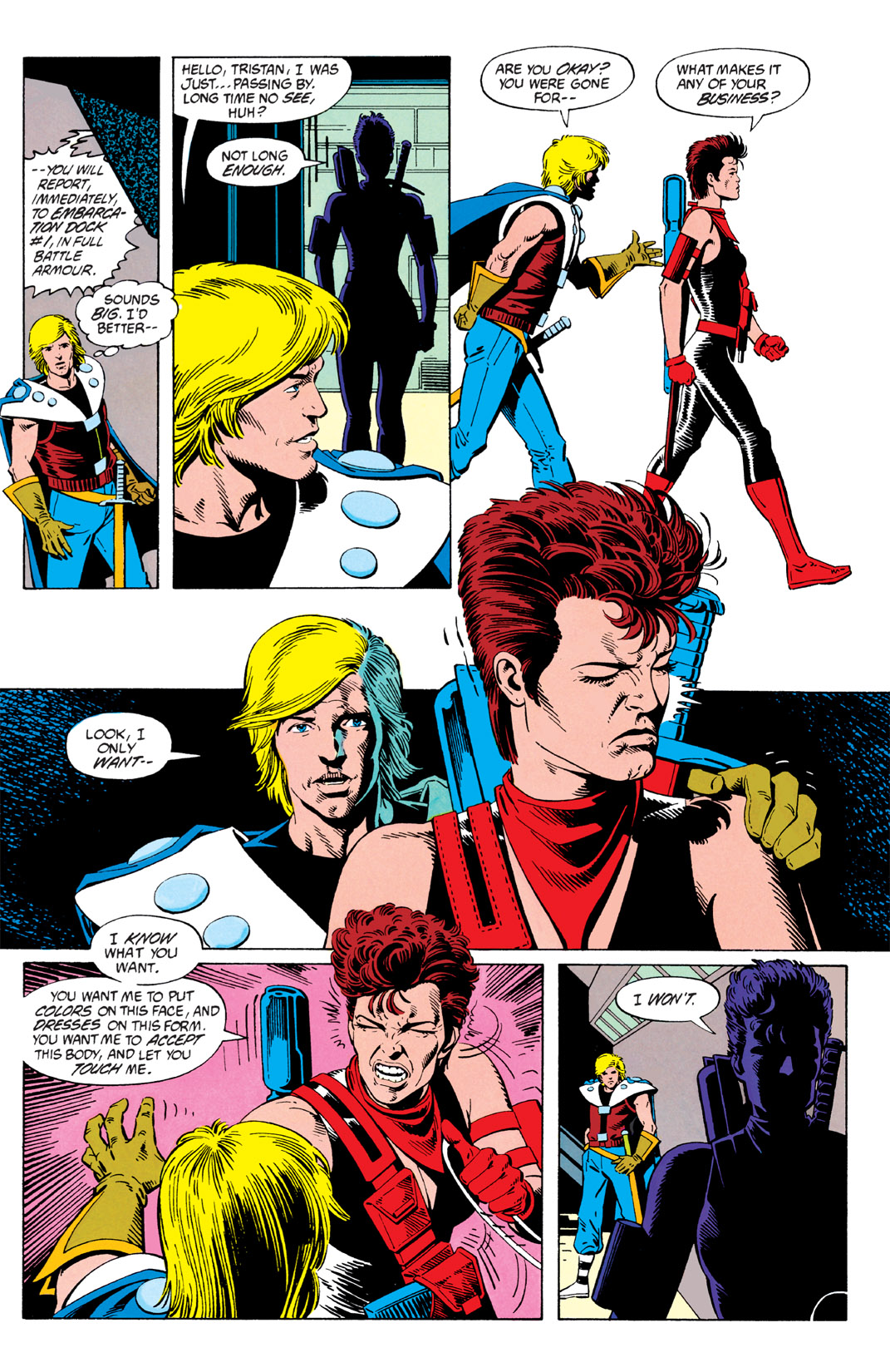 Read online Camelot 3000 comic -  Issue #7 - 11