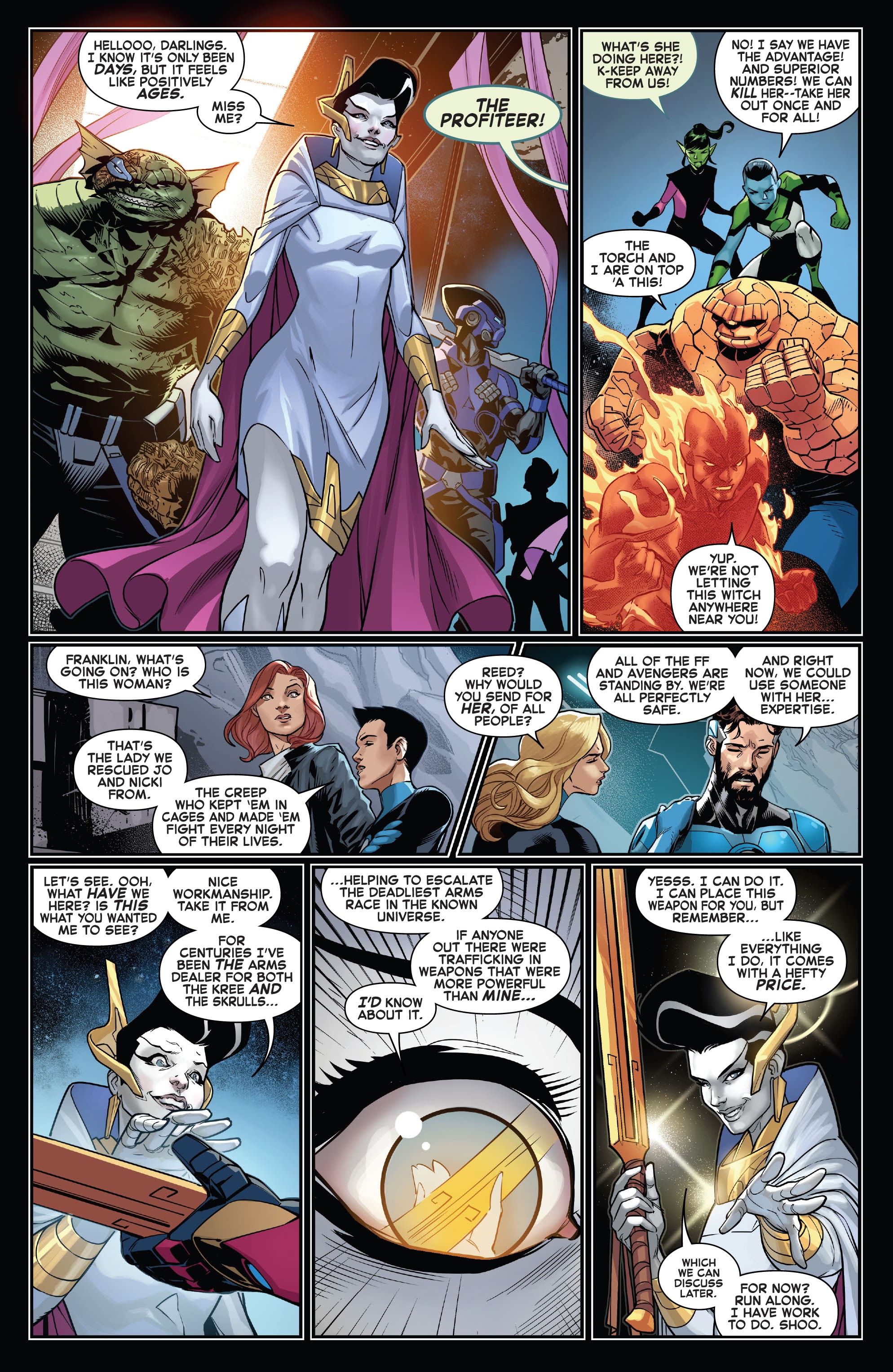 Read online Empyre: Fallout Fantastic Four comic -  Issue # Full - 8