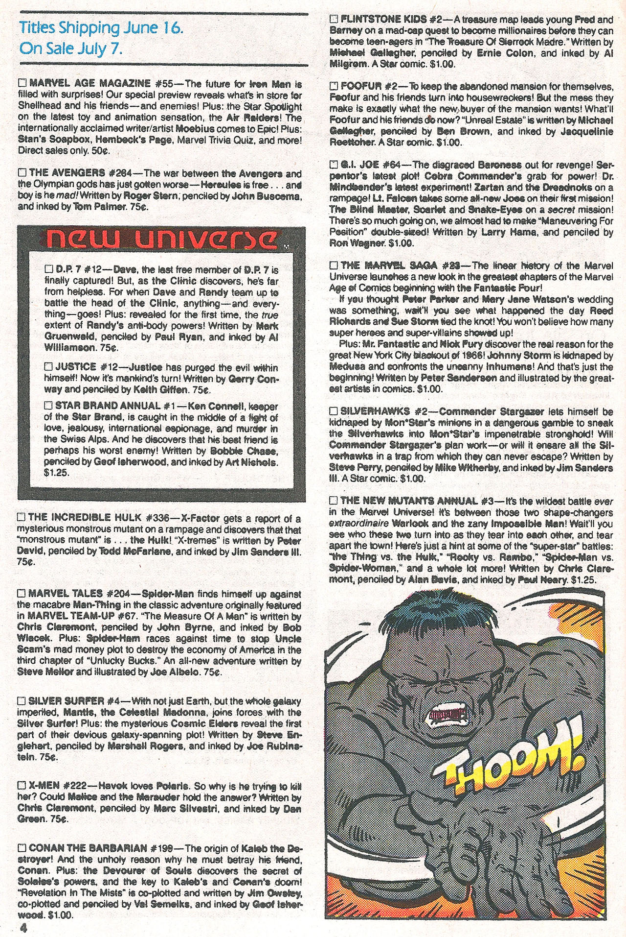 Read online Marvel Age comic -  Issue #54 - 6
