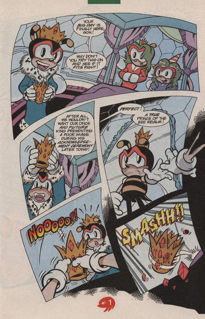 Read online Knuckles the Echidna comic -  Issue #14 - 5