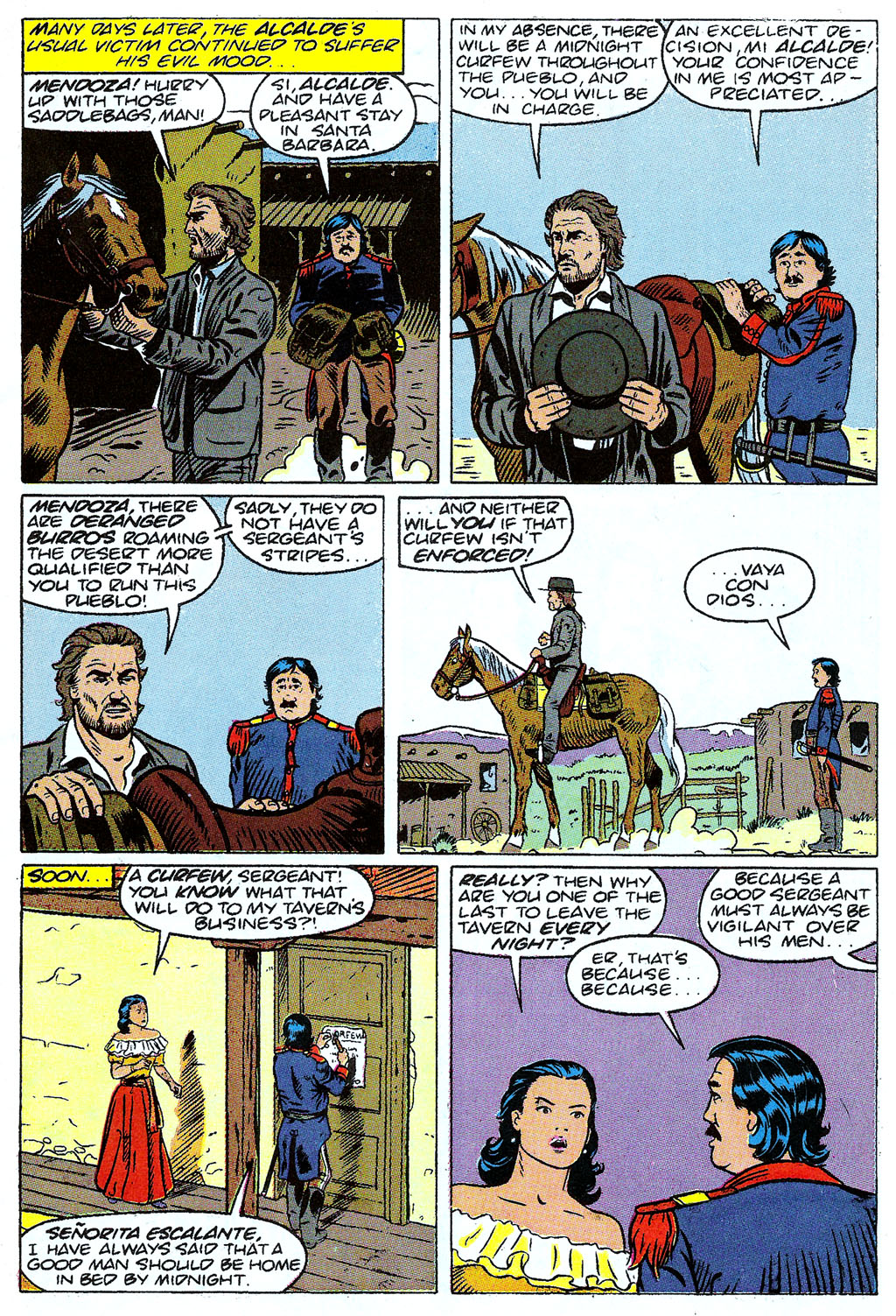Read online Zorro (1990) comic -  Issue #9 - 4