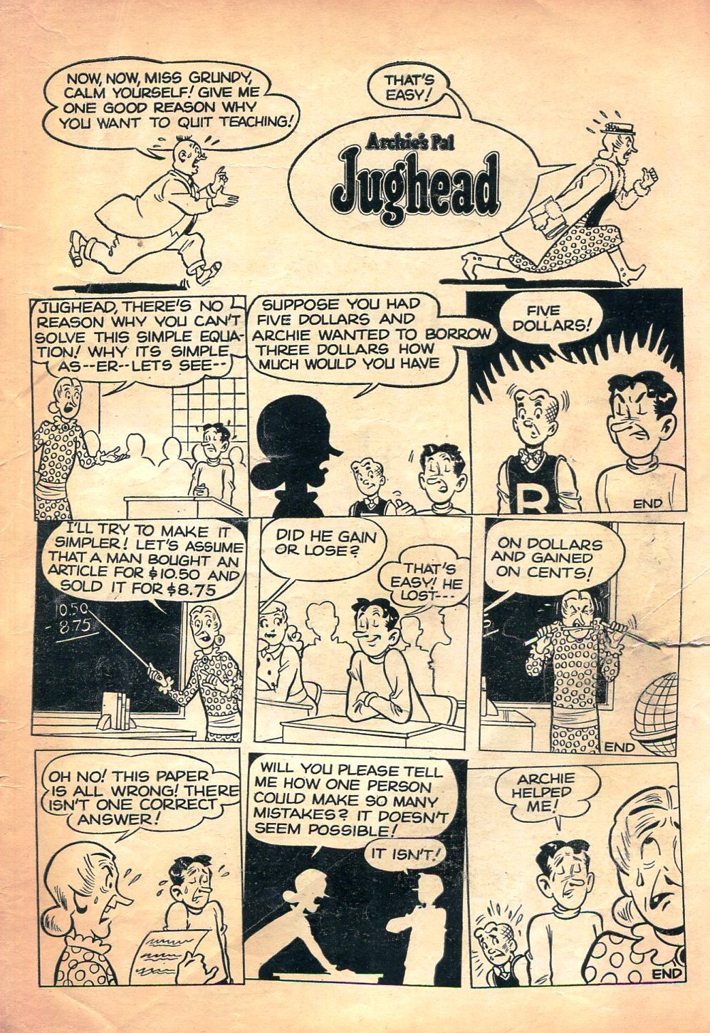 Read online Archie's Joke Book Magazine comic -  Issue #17 - 35