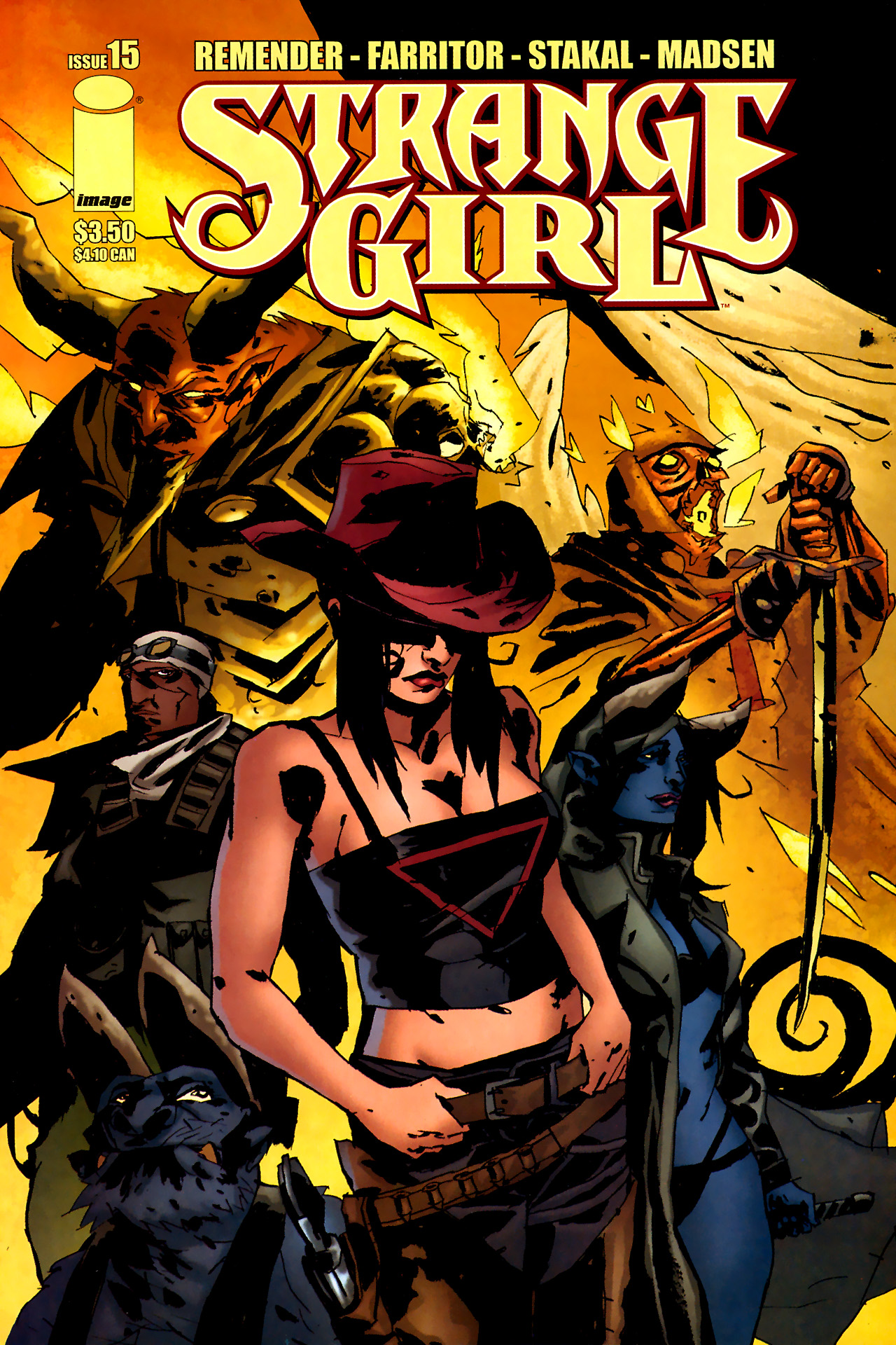 Read online Strange Girl comic -  Issue #15 - 1