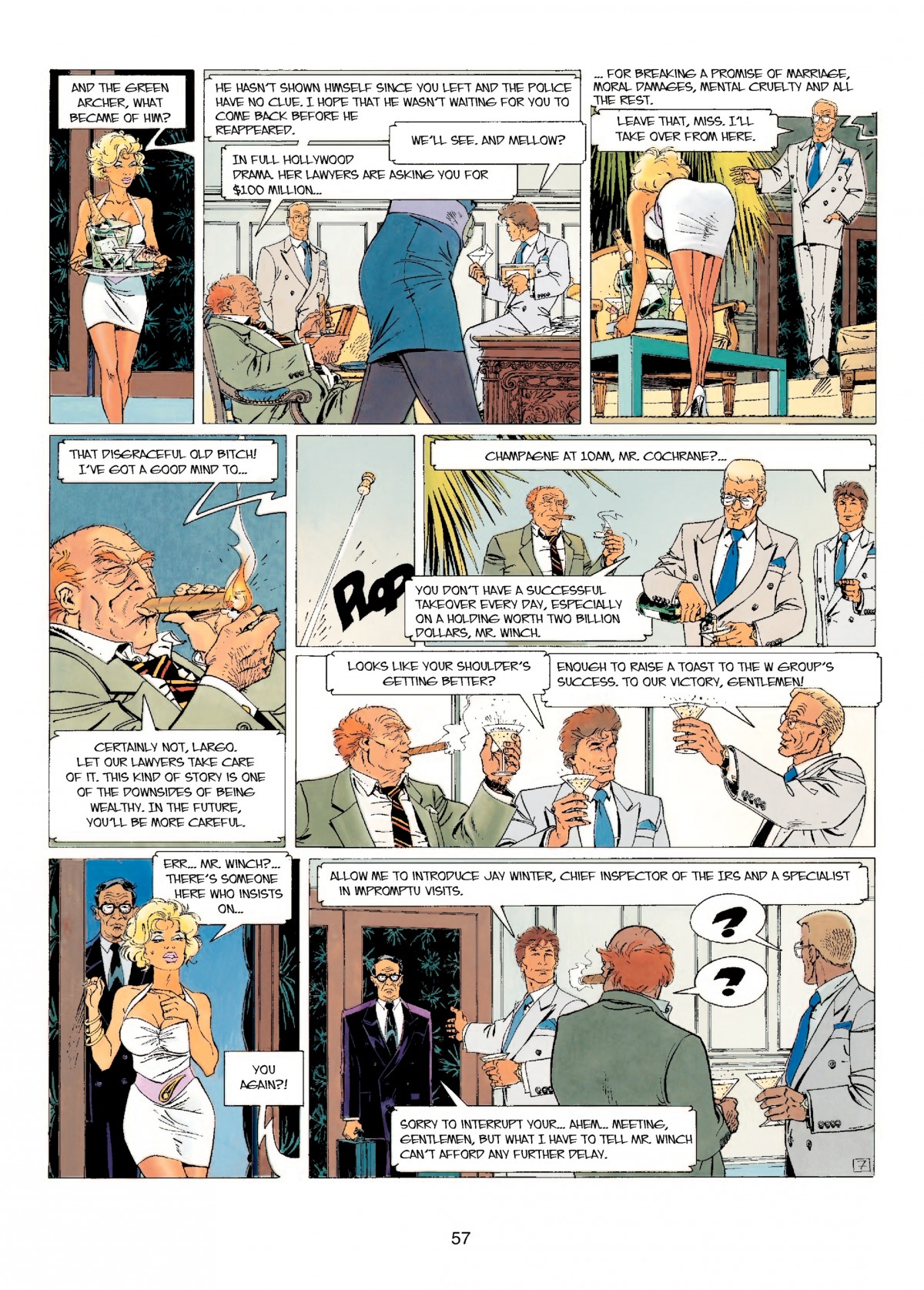 Read online Largo Winch comic -  Issue # TPB 2 - 56