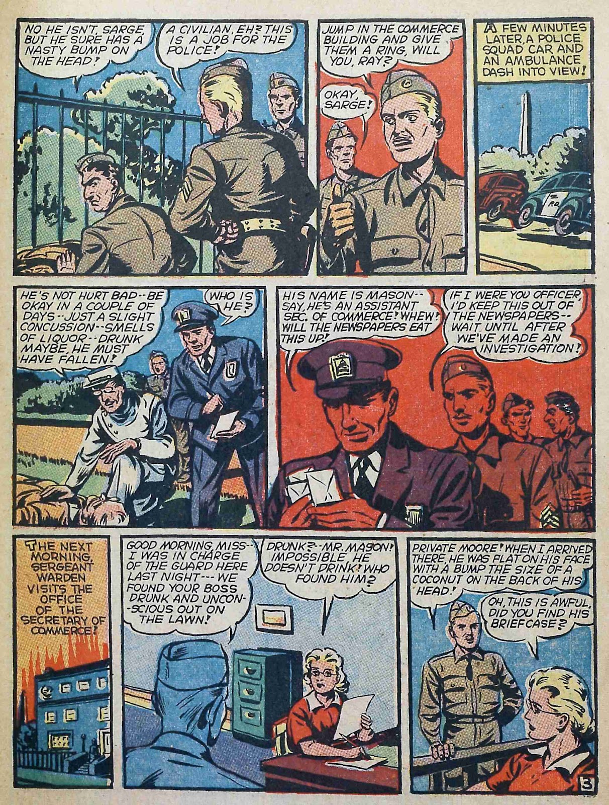 Captain Aero Comics issue 10 - Page 53