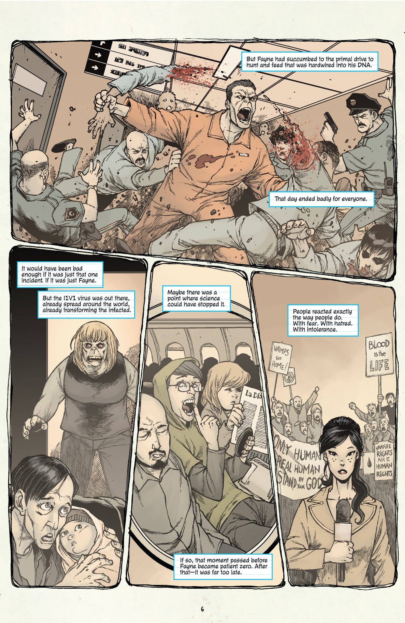 Read online V-Wars comic -  Issue # TPB 1 - 7