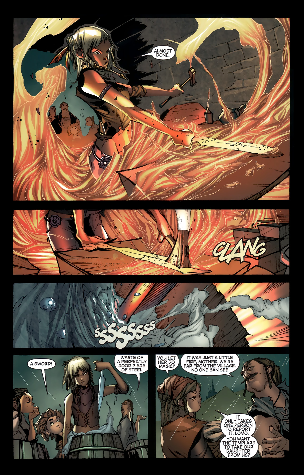 Read online Dragon Age comic -  Issue #2 - 4