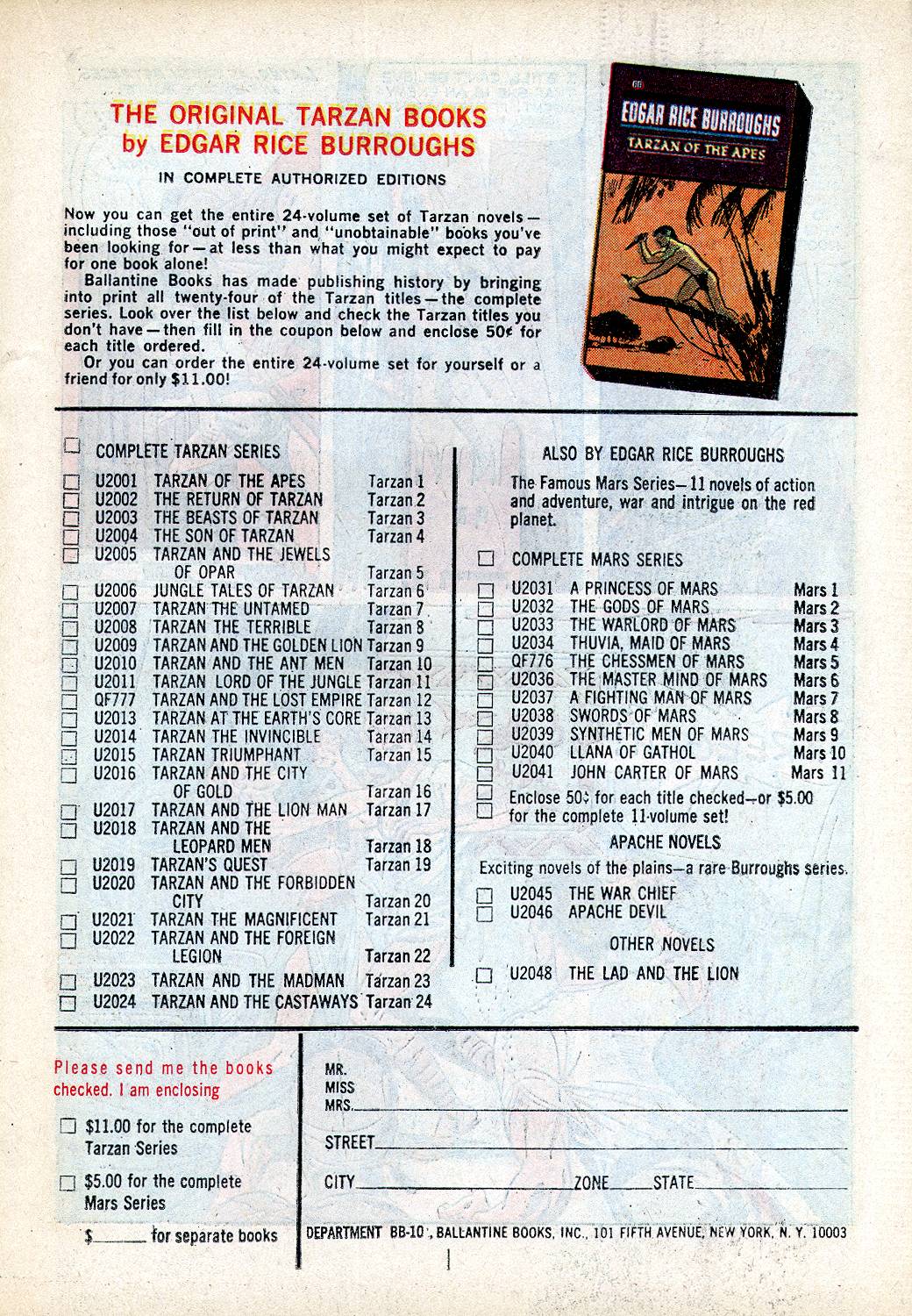 Read online Tarzan (1962) comic -  Issue #164 - 19