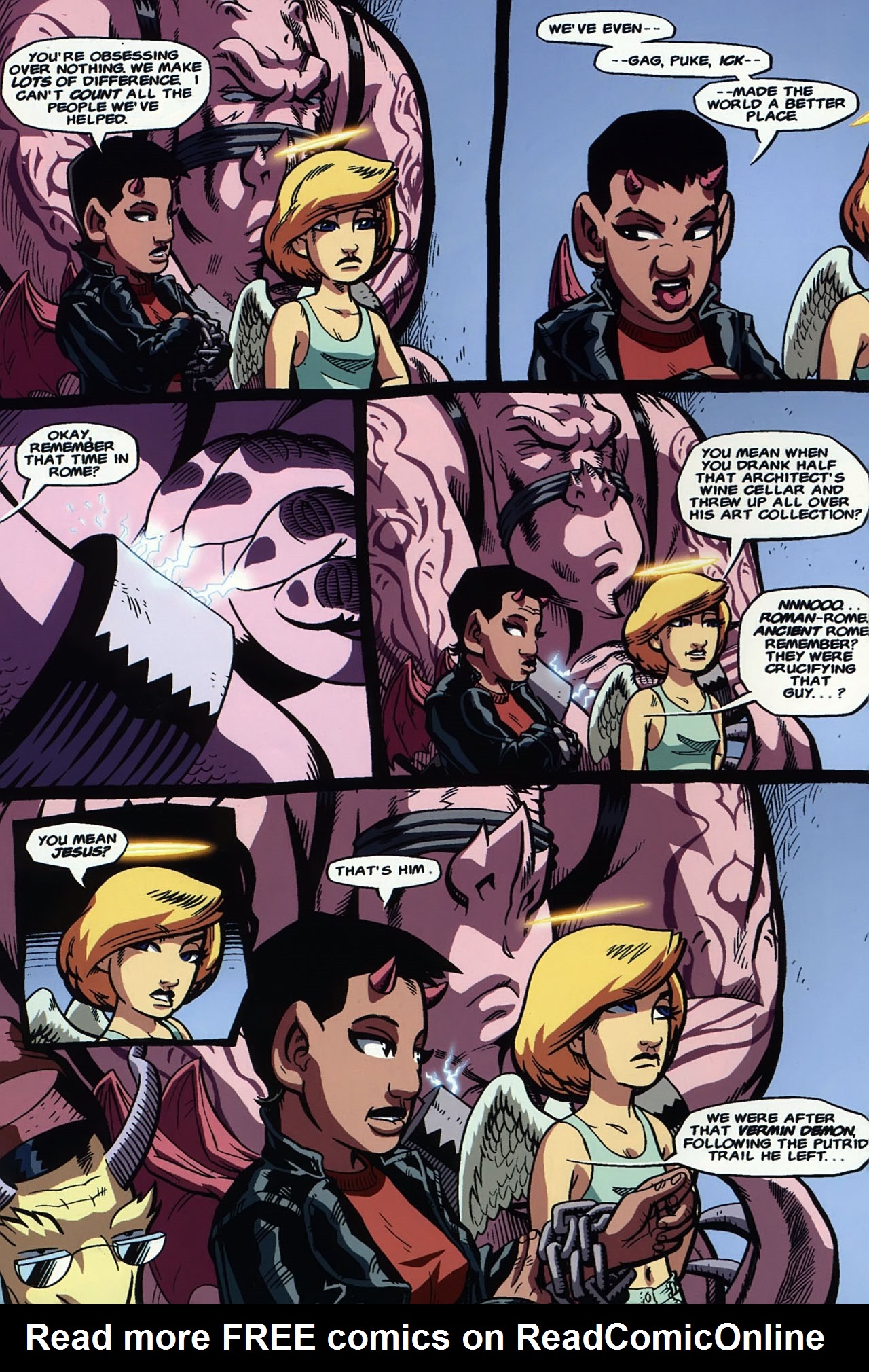 Read online Fire and Brimstone comic -  Issue #1 - 14