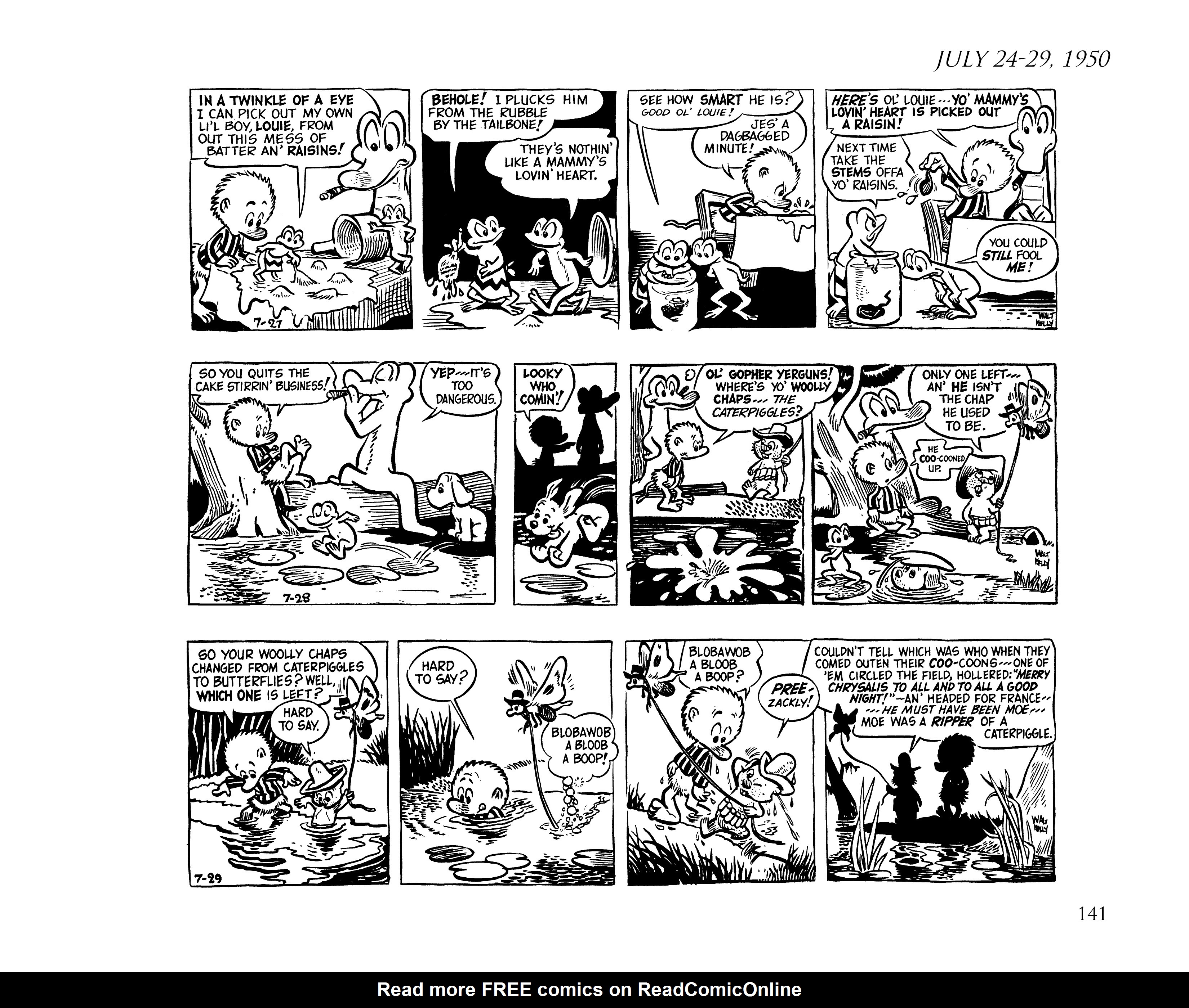 Read online Pogo by Walt Kelly: The Complete Syndicated Comic Strips comic -  Issue # TPB 1 (Part 2) - 59