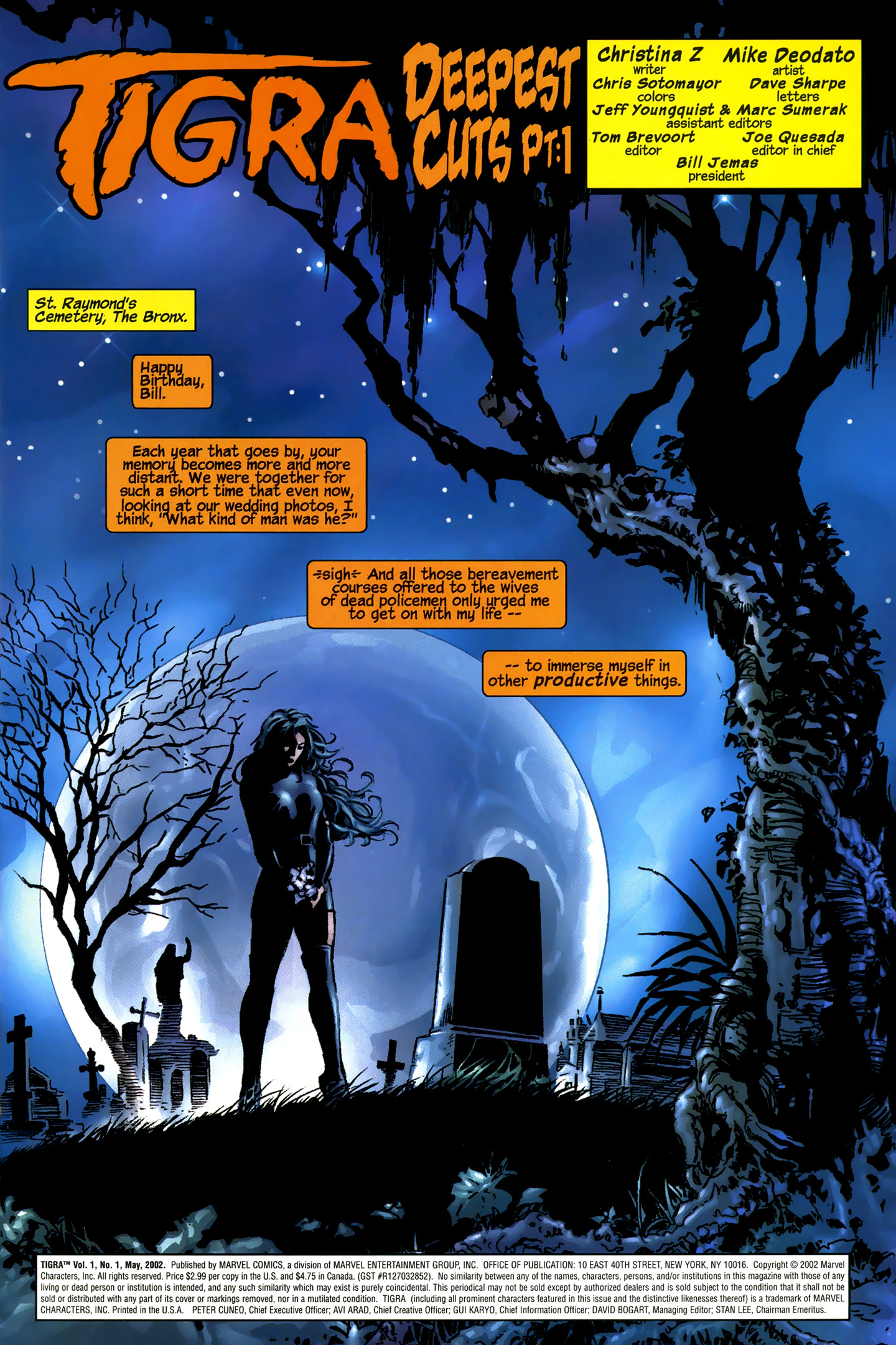 Read online Tigra comic -  Issue #1 - 3