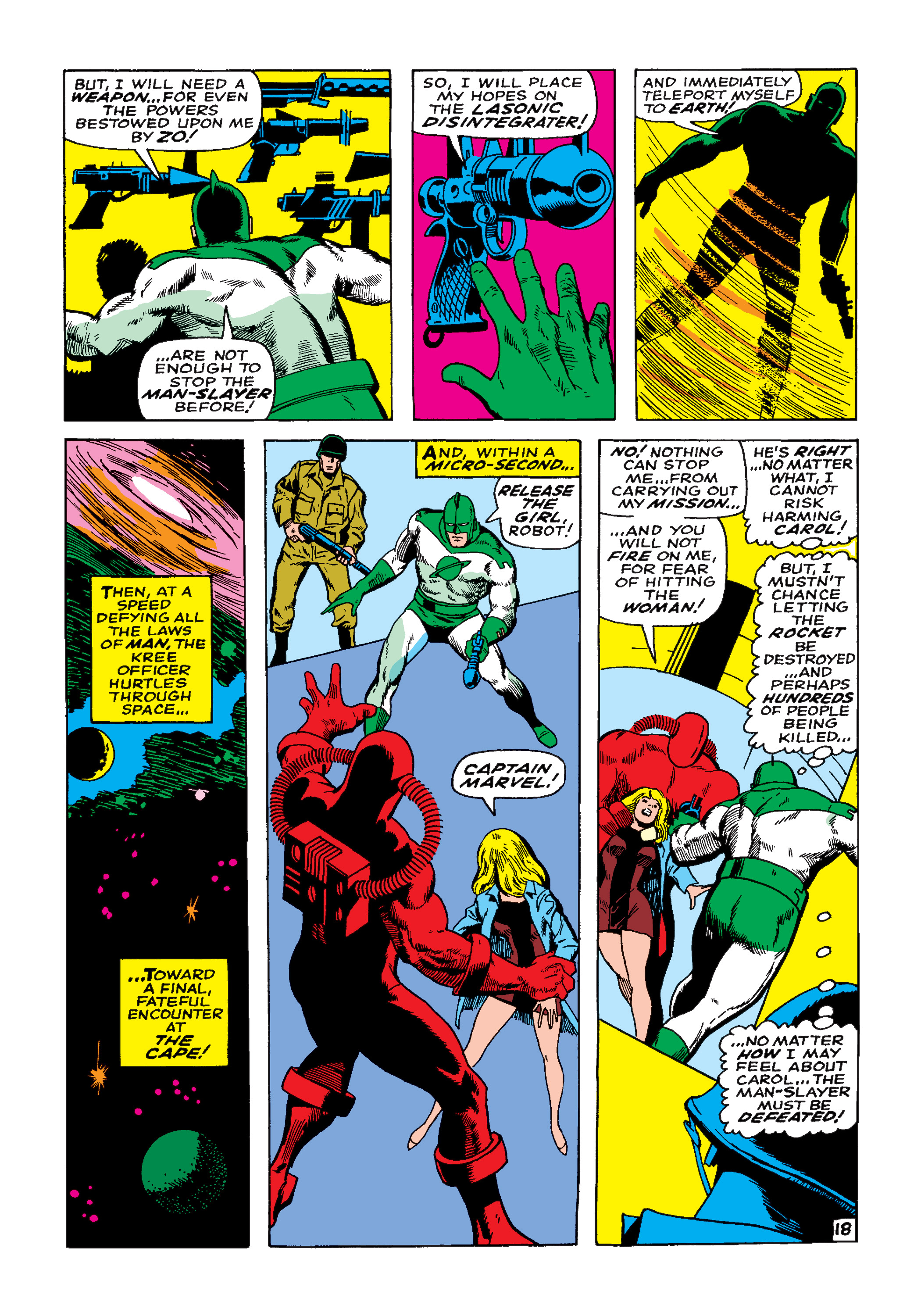 Read online Marvel Masterworks: Captain Marvel comic -  Issue # TPB 2 (Part 1) - 89