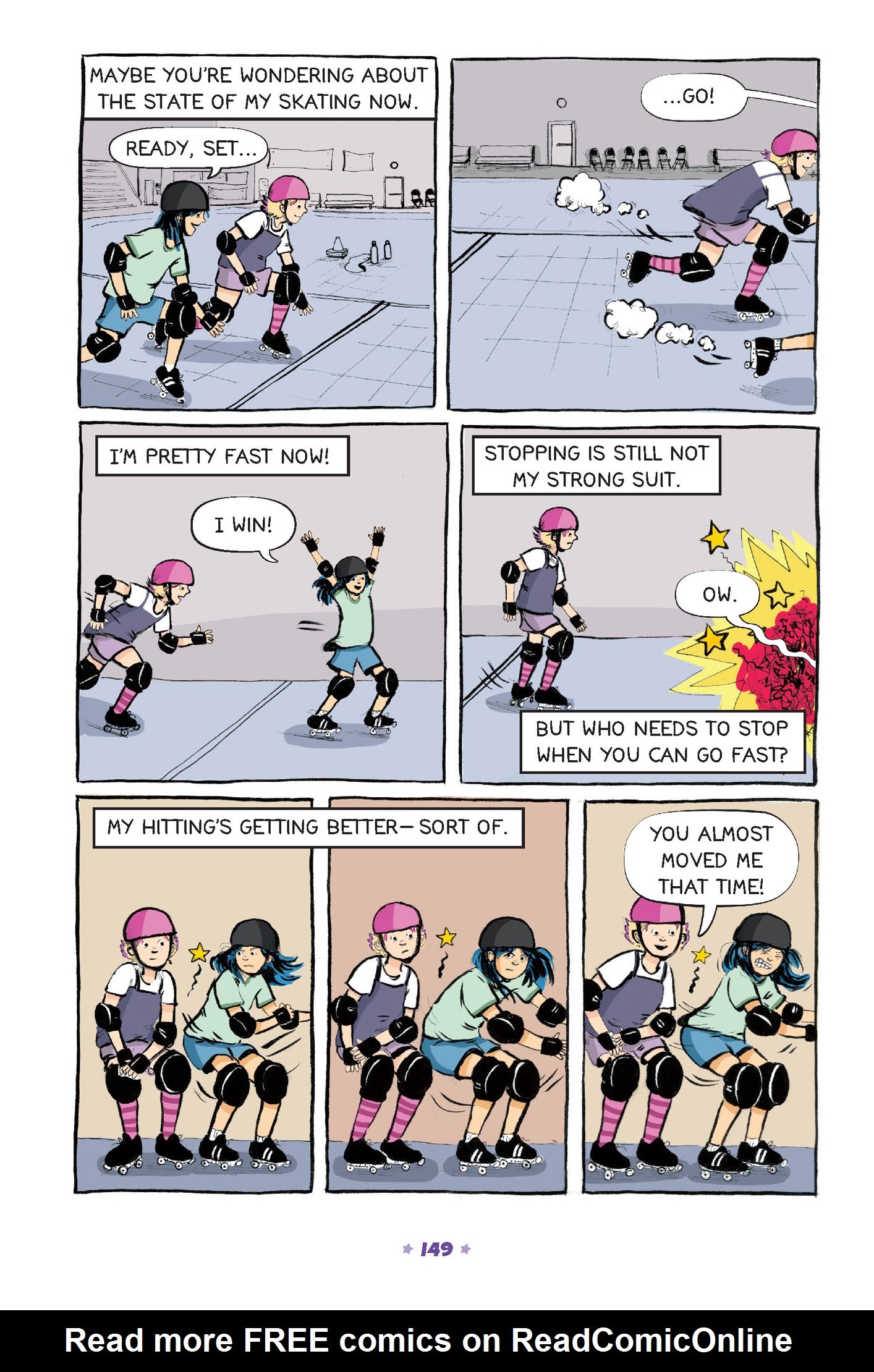 Read online Roller Girl comic -  Issue # TPB (Part 2) - 46