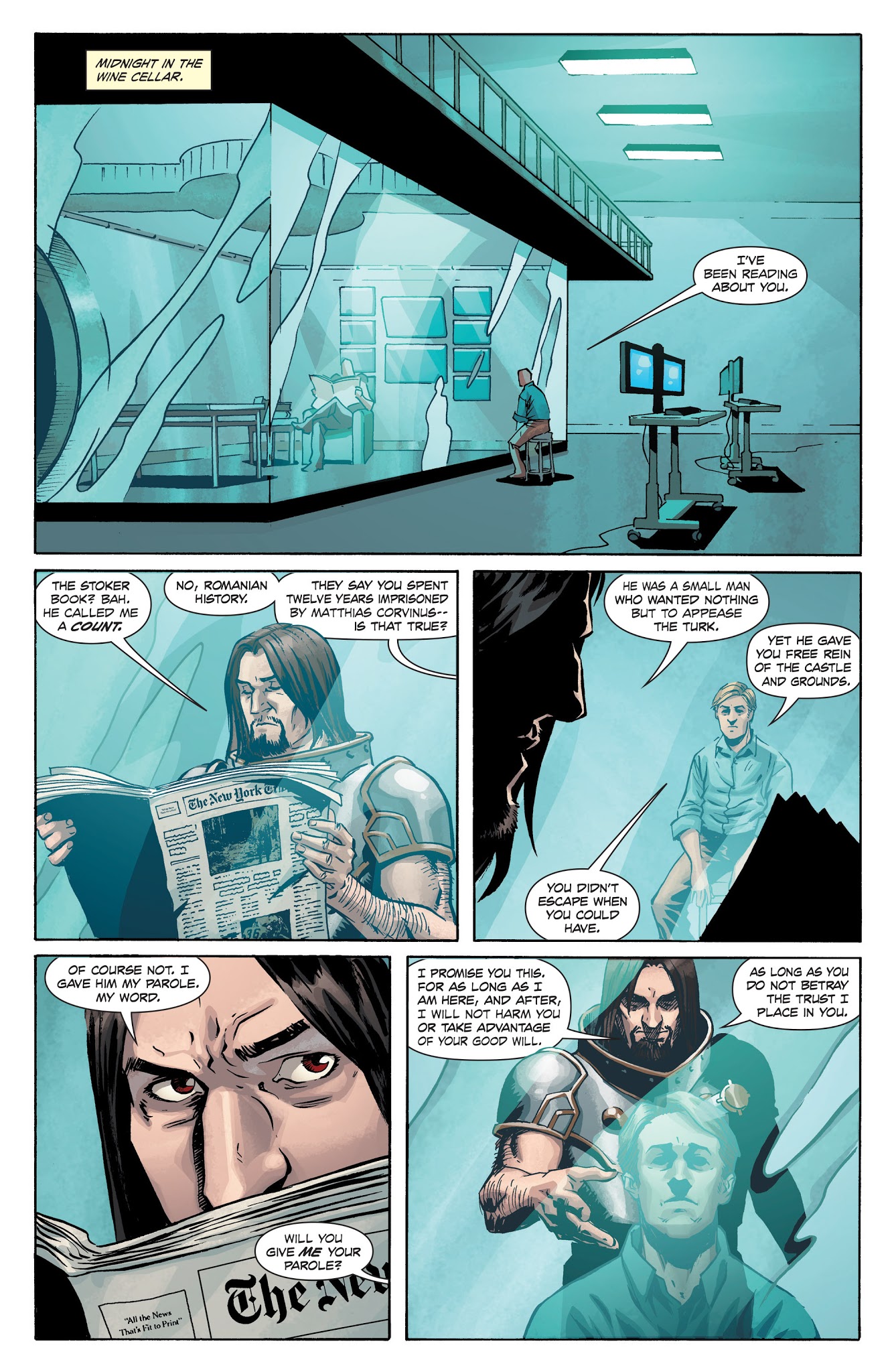Read online Dracula: The Company of Monsters comic -  Issue # TPB 1 - 69