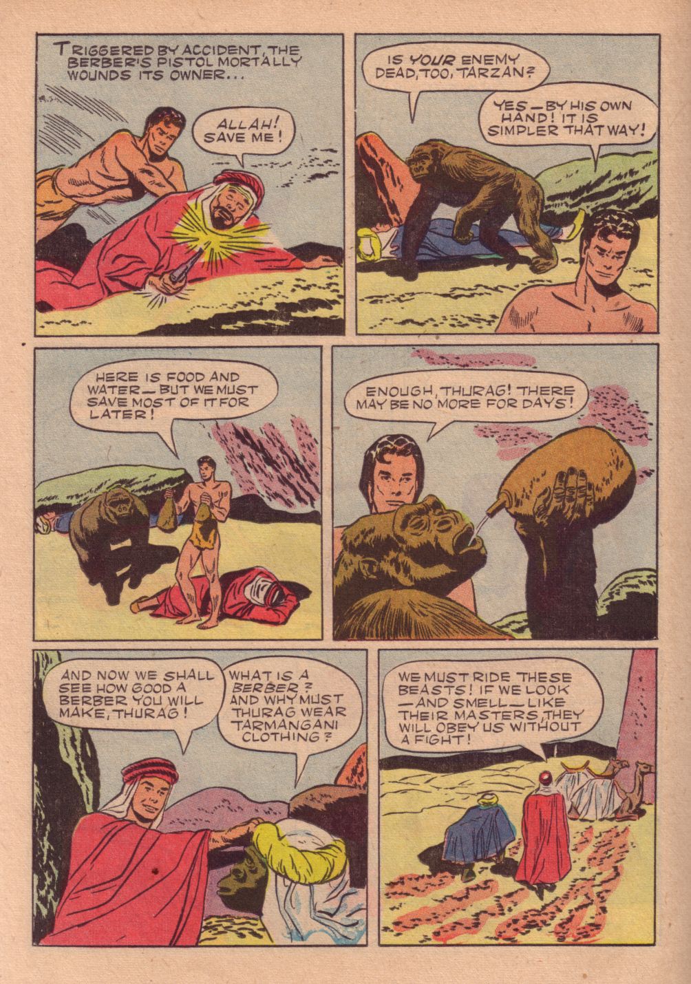 Read online Tarzan (1948) comic -  Issue #29 - 14