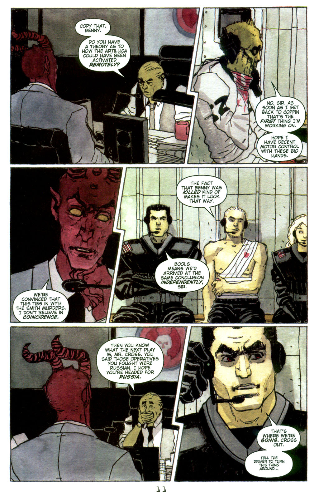 Read online CVO: Covert Vampiric Operations - Artifact comic -  Issue #2 - 12