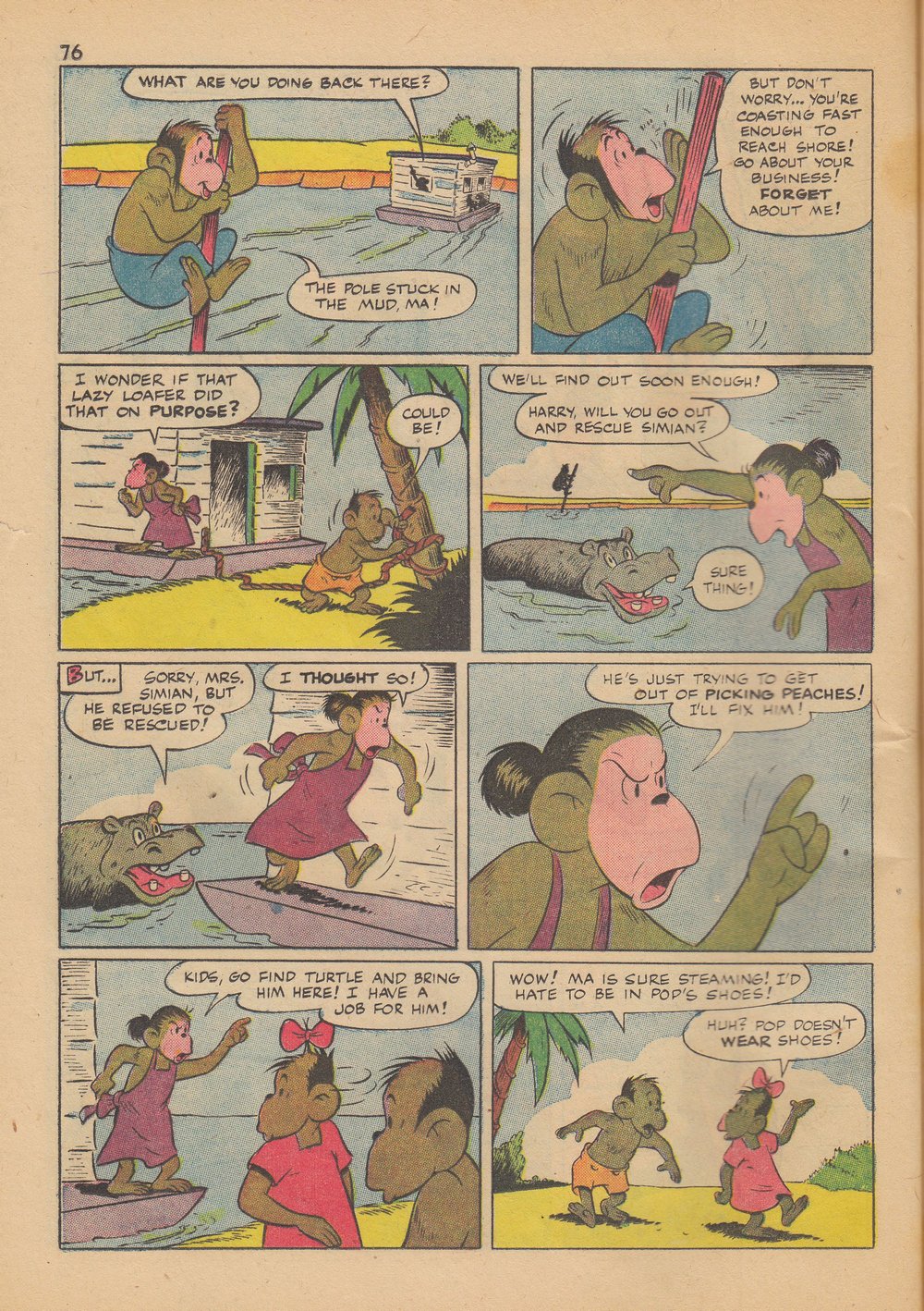 Read online Tom and Jerry's Summer Fun comic -  Issue #1 - 78