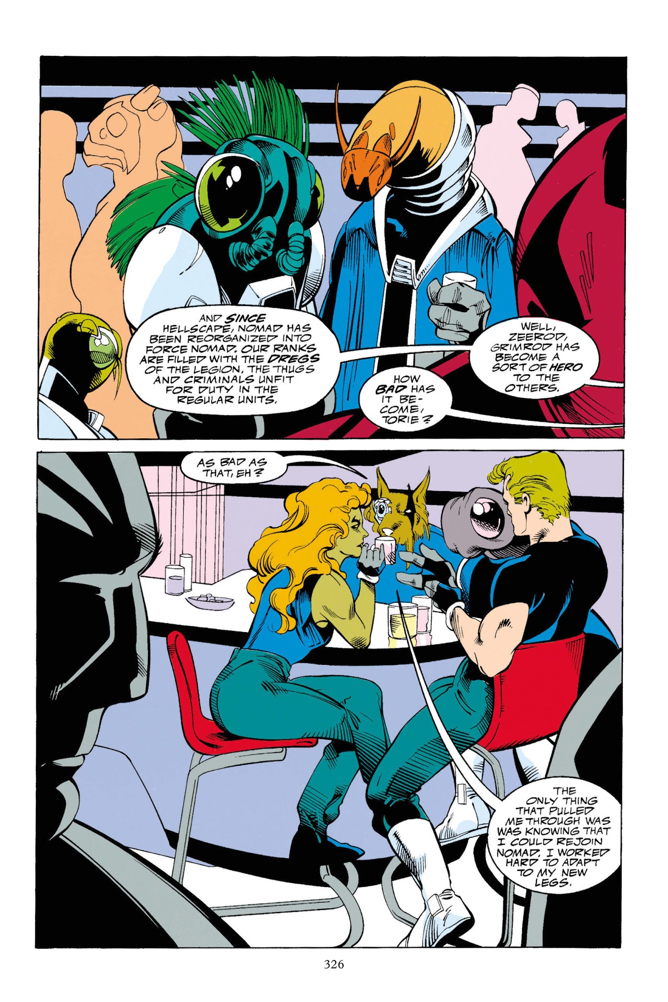 Read online Alien Legion: Dead and Buried comic -  Issue # TPB - 297