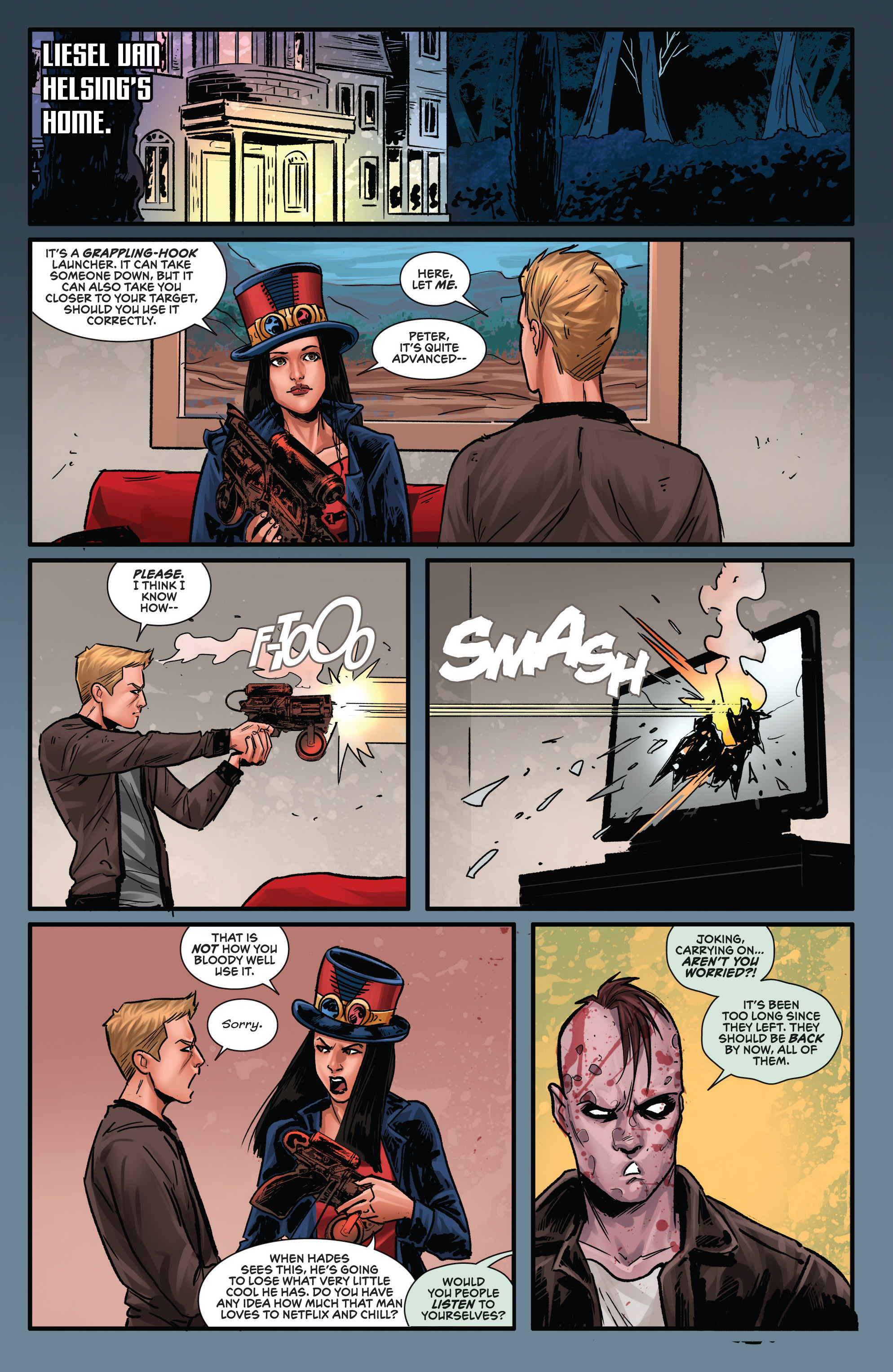 Read online Grimm Fairy Tales presents Robyn Hood (2014) comic -  Issue #18 - 12