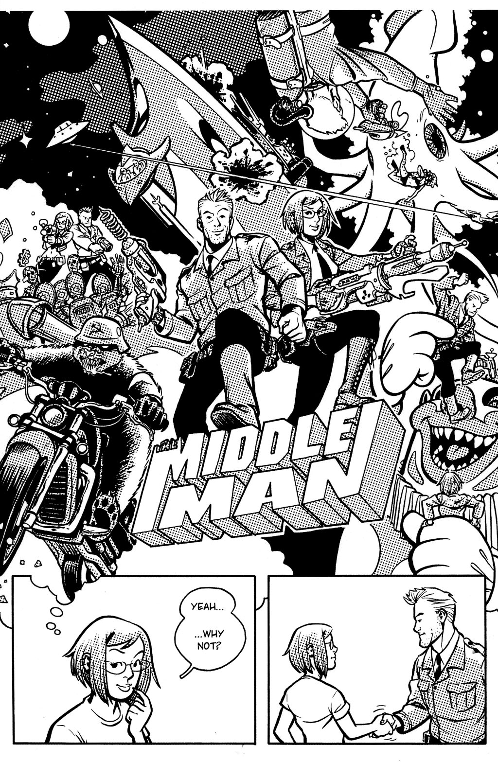 Read online The Middleman comic -  Issue #2 - 22