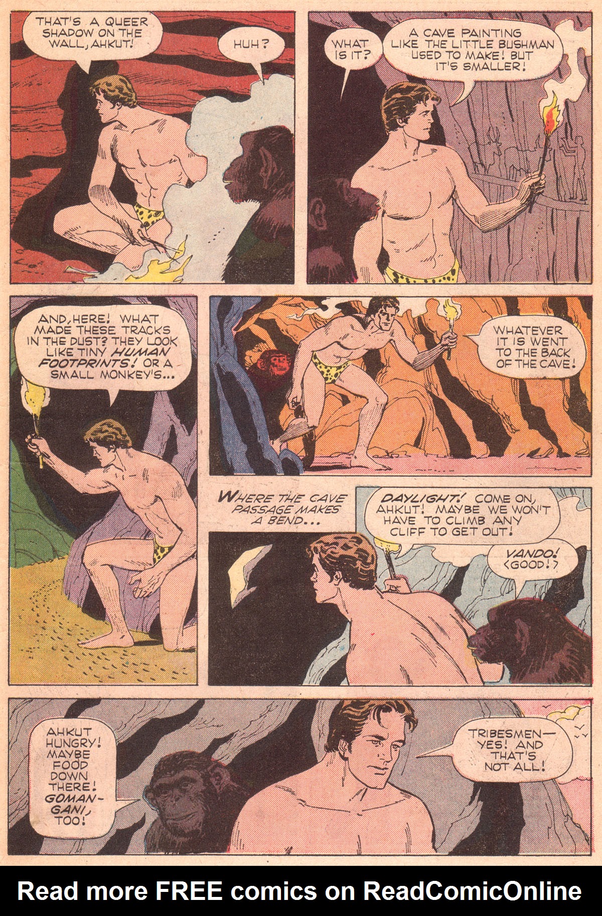 Read online Korak, Son of Tarzan (1964) comic -  Issue #28 - 7