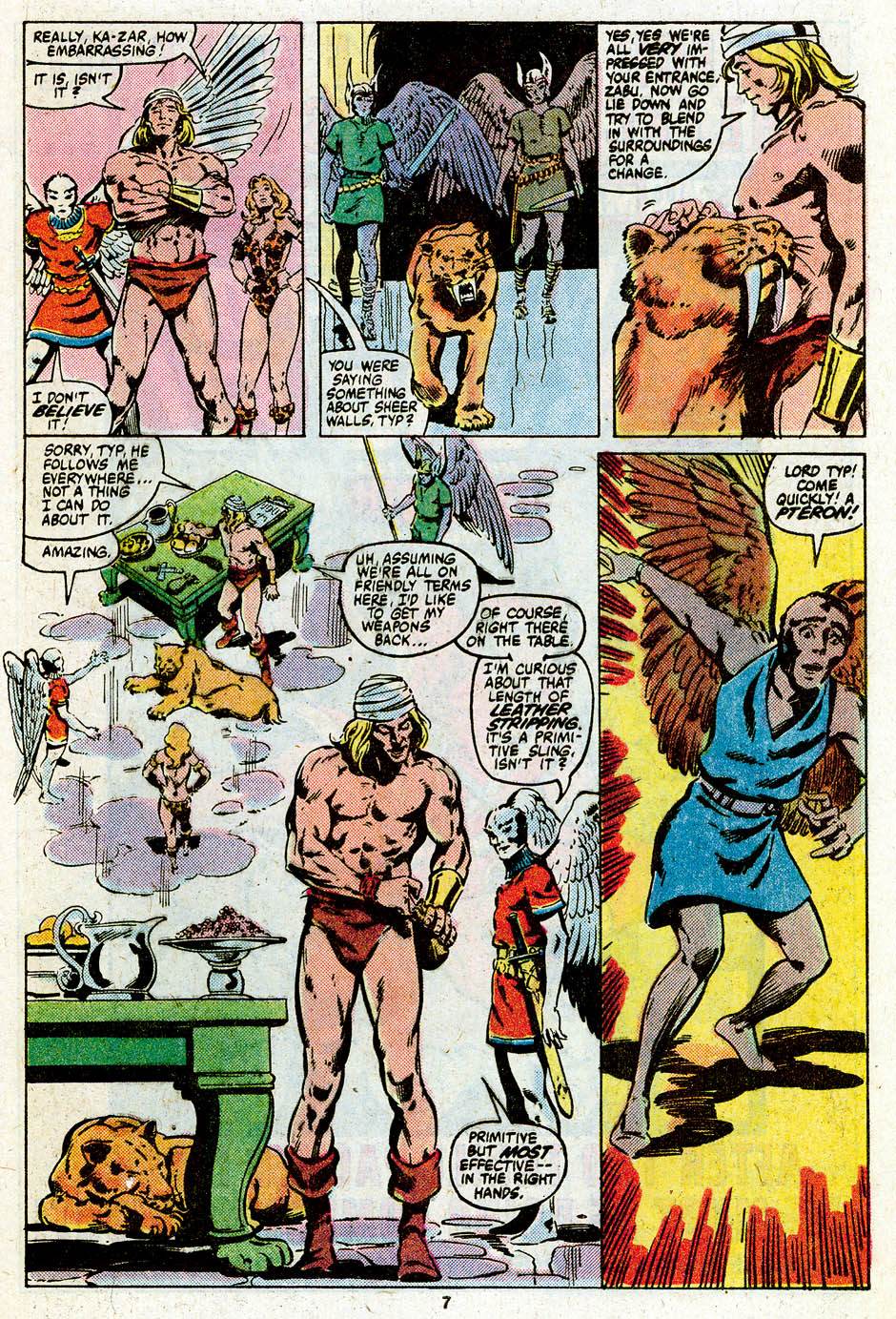 Read online Ka-Zar the Savage comic -  Issue #2 - 7