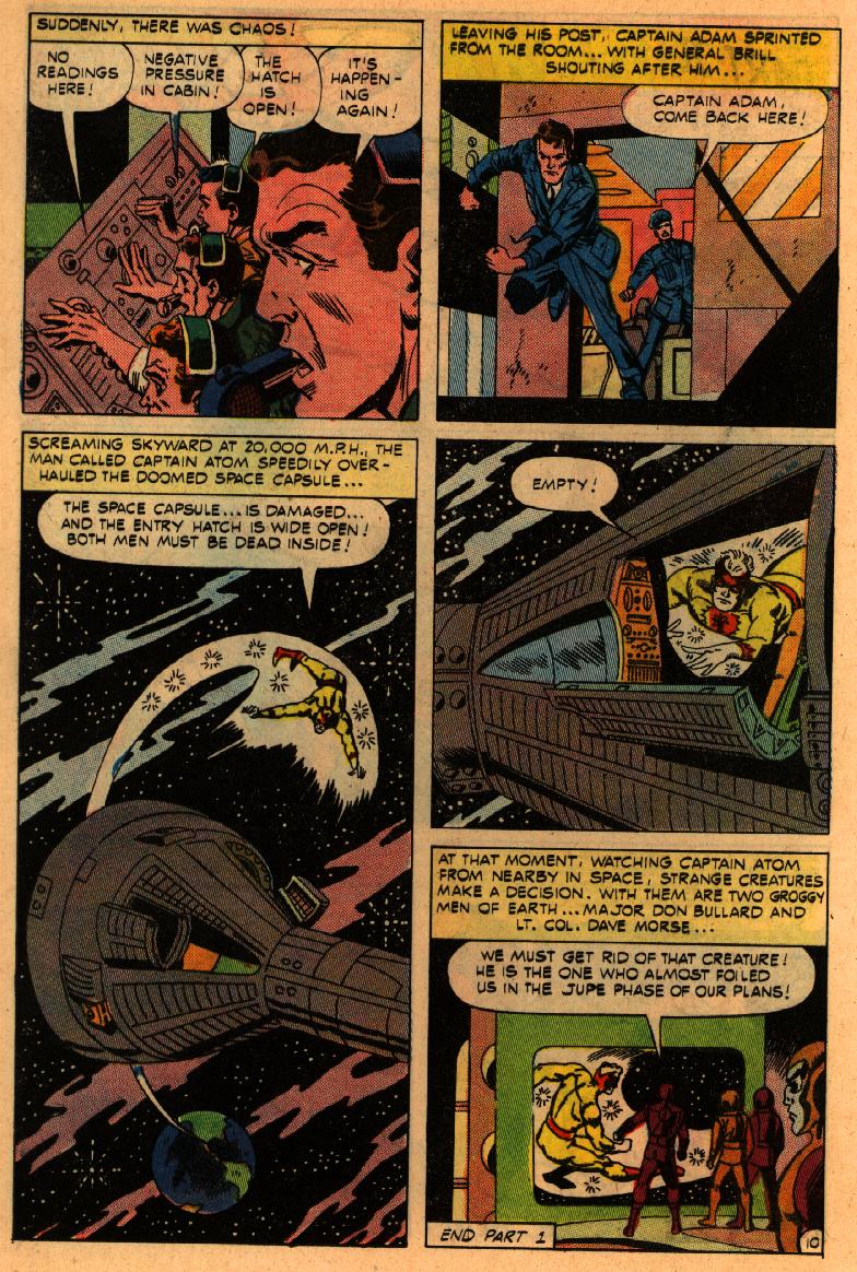 Read online Captain Atom (1965) comic -  Issue #78 - 16