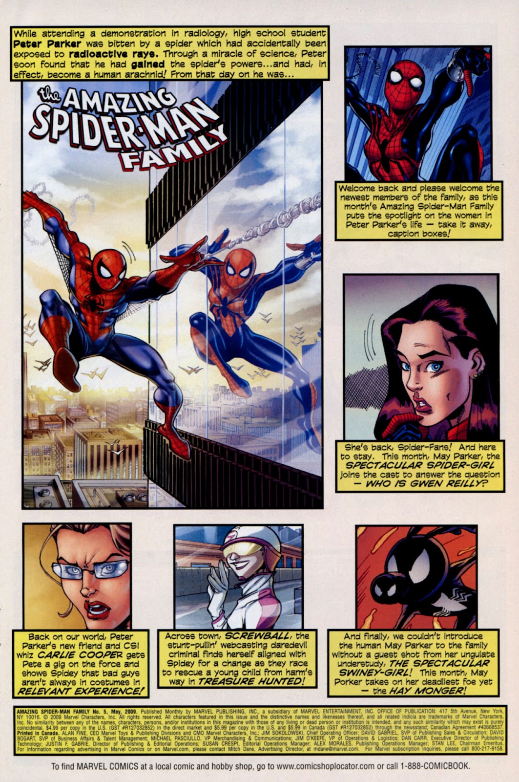 The Amazing Spider Man Family 005 | Read The Amazing Spider Man Family 005  comic online in high quality. Read Full Comic online for free - Read comics  online in high quality .|viewcomiconline.com