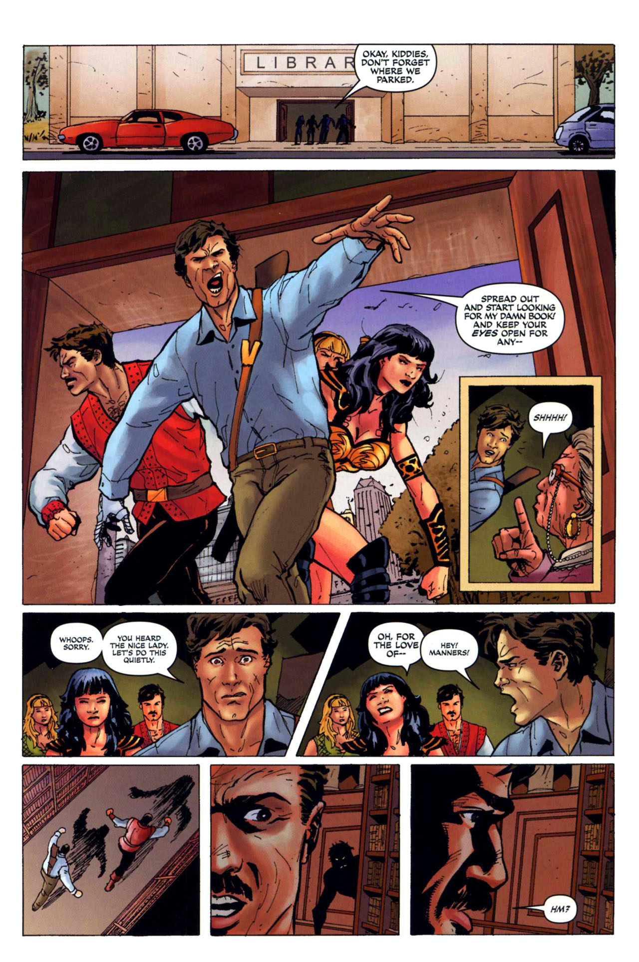 Read online Xena / Army of Darkness: What...Again?! comic -  Issue #2 - 9