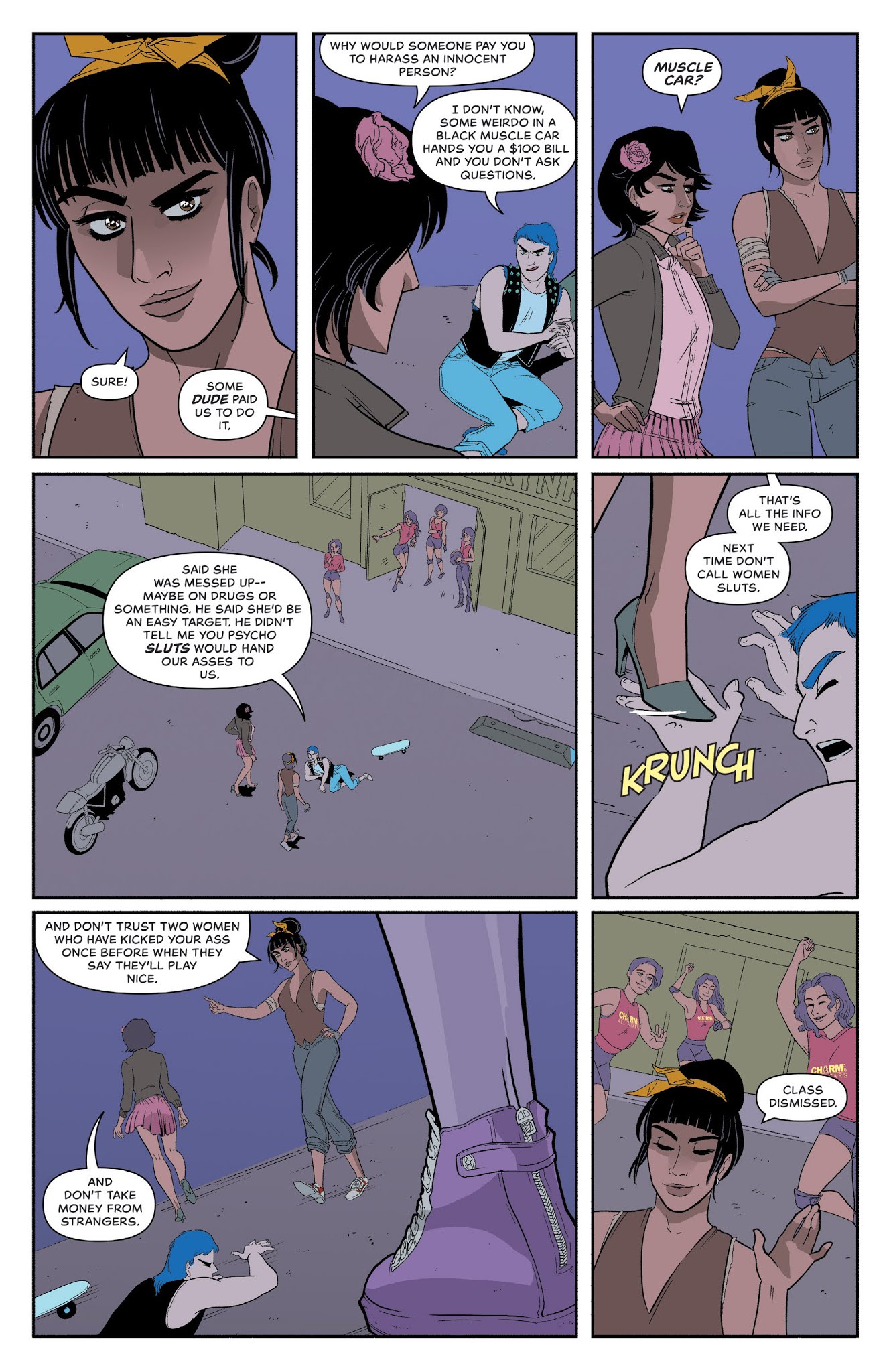 Read online Betty & Veronica: Vixens comic -  Issue #8 - 9