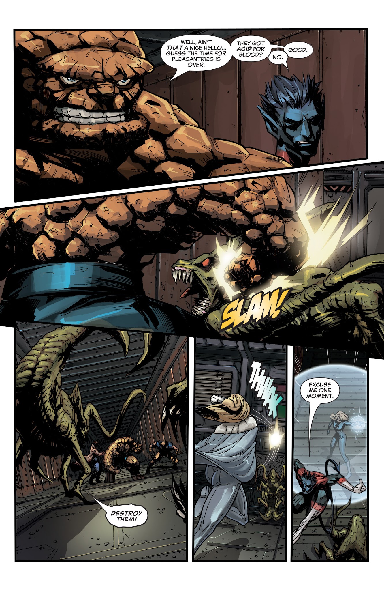 Read online X-Men/Fantastic Four comic -  Issue #2 - 7