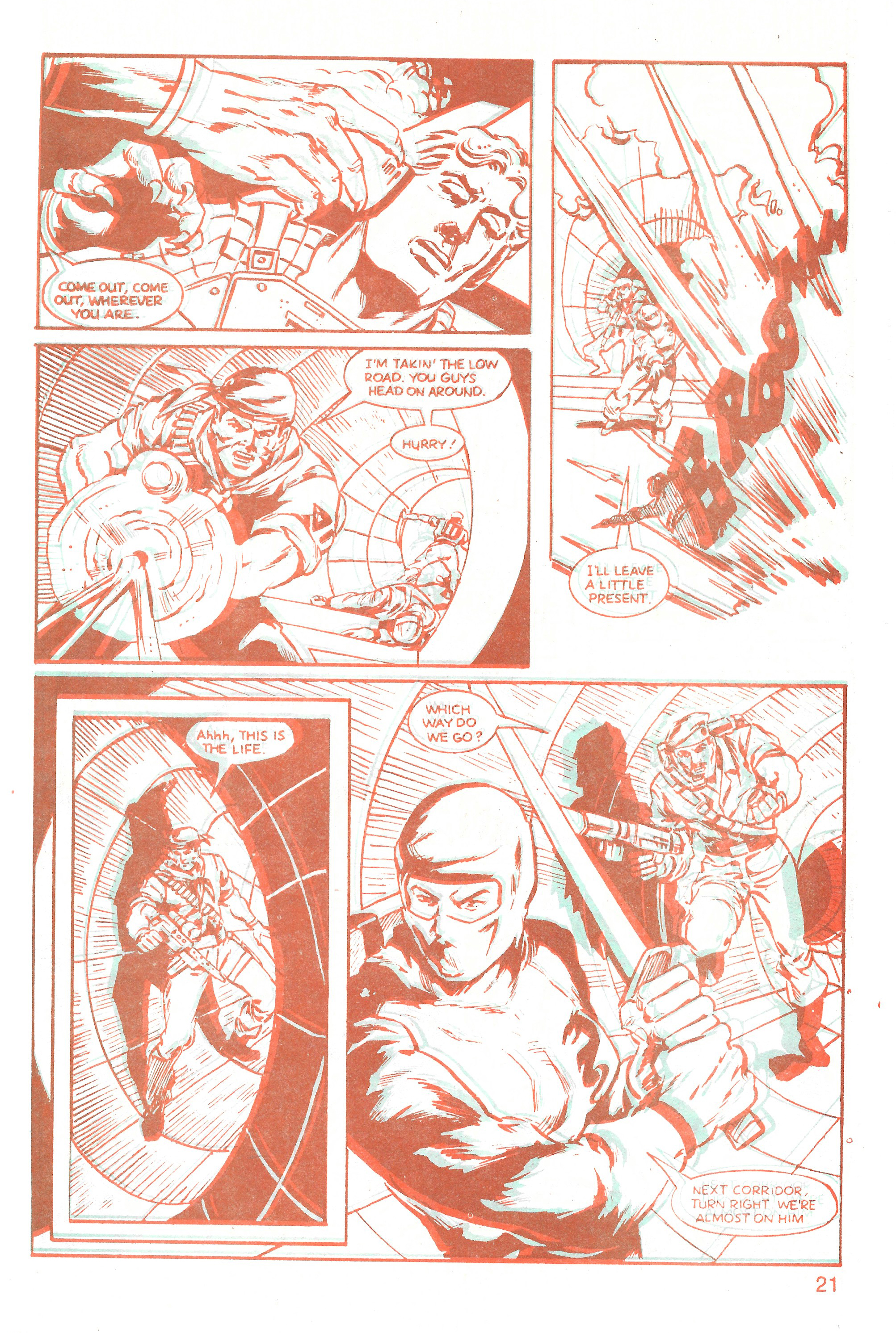 Read online Blackthorne 3-D Series comic -  Issue #35 - 23