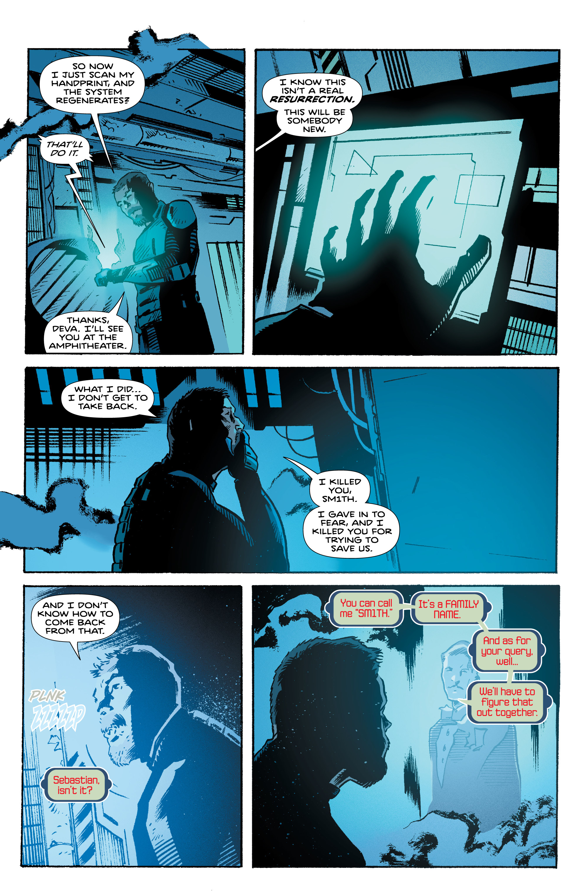 Read online Infinite Dark comic -  Issue #8 - 21