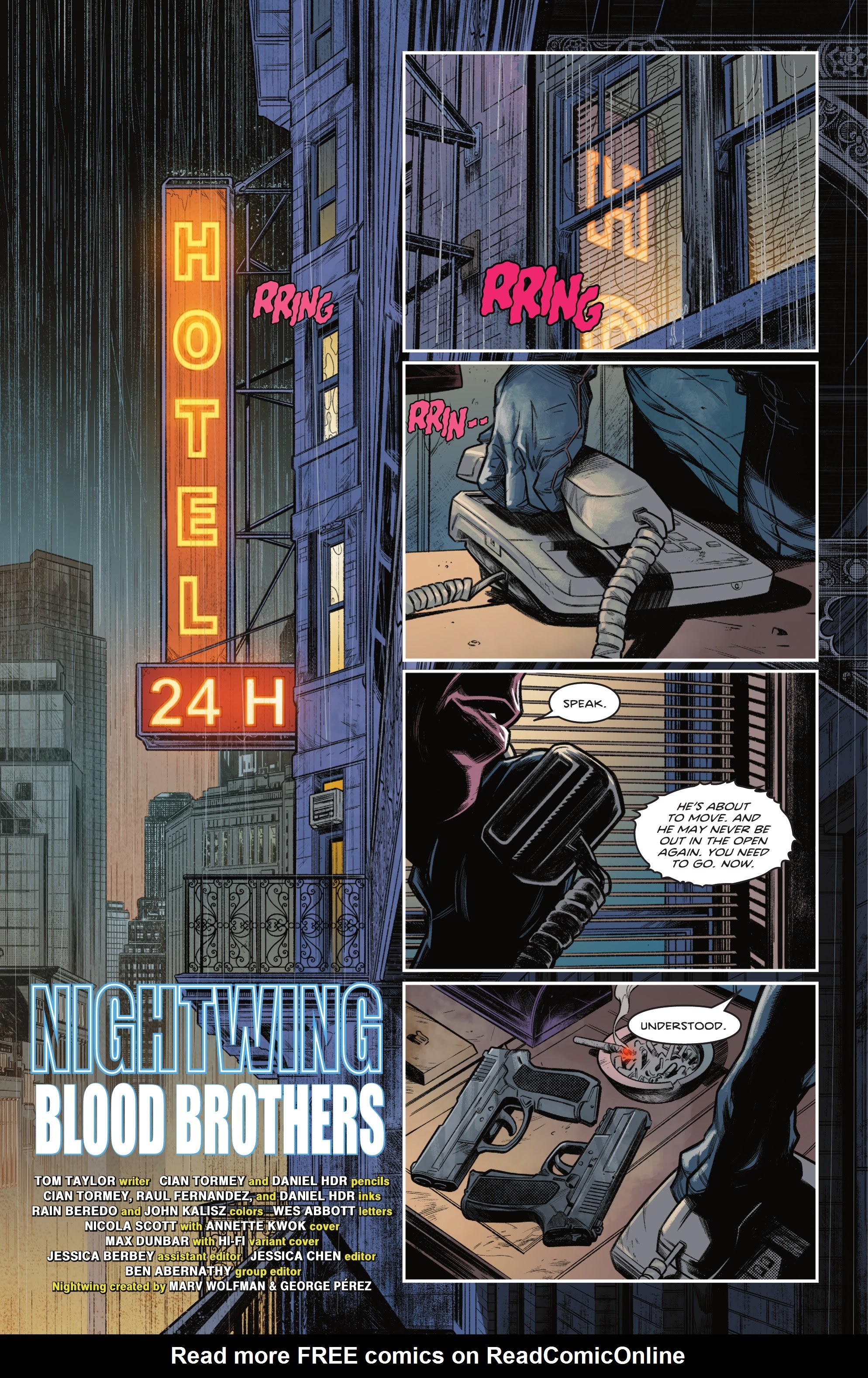 Read online Nightwing (2016) comic -  Issue # _2021 Annual - 3