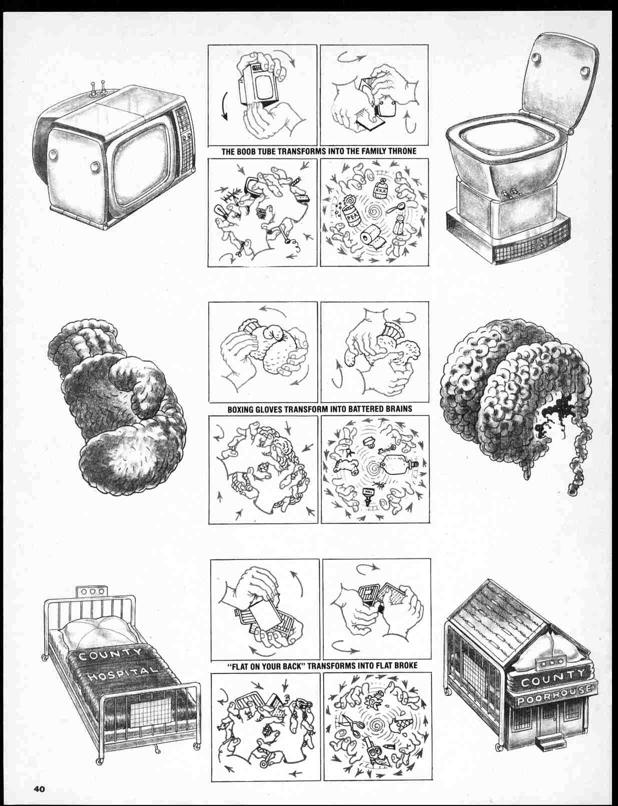 Read online MAD comic -  Issue #257 - 42