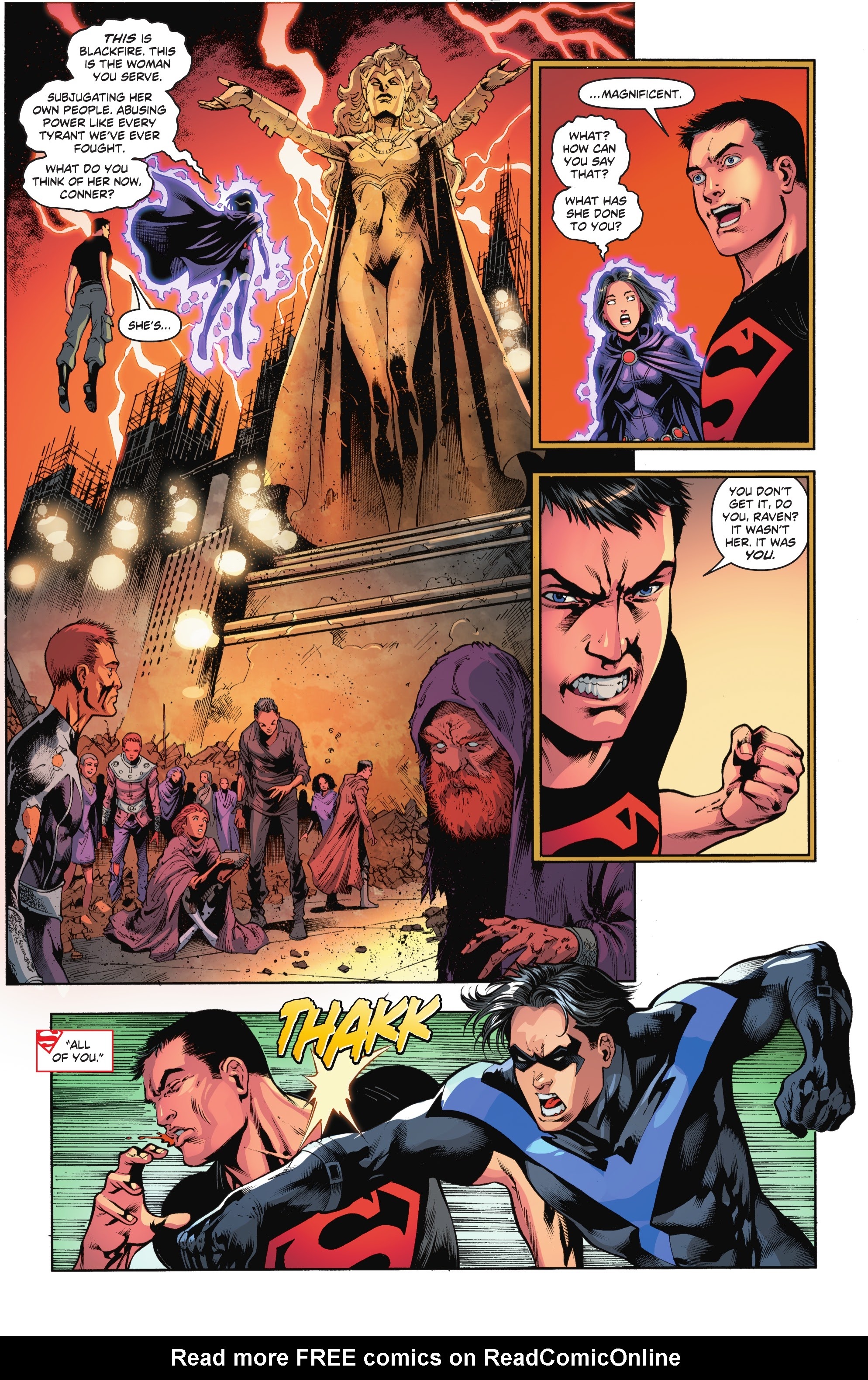 Read online Titans United comic -  Issue #5 - 16